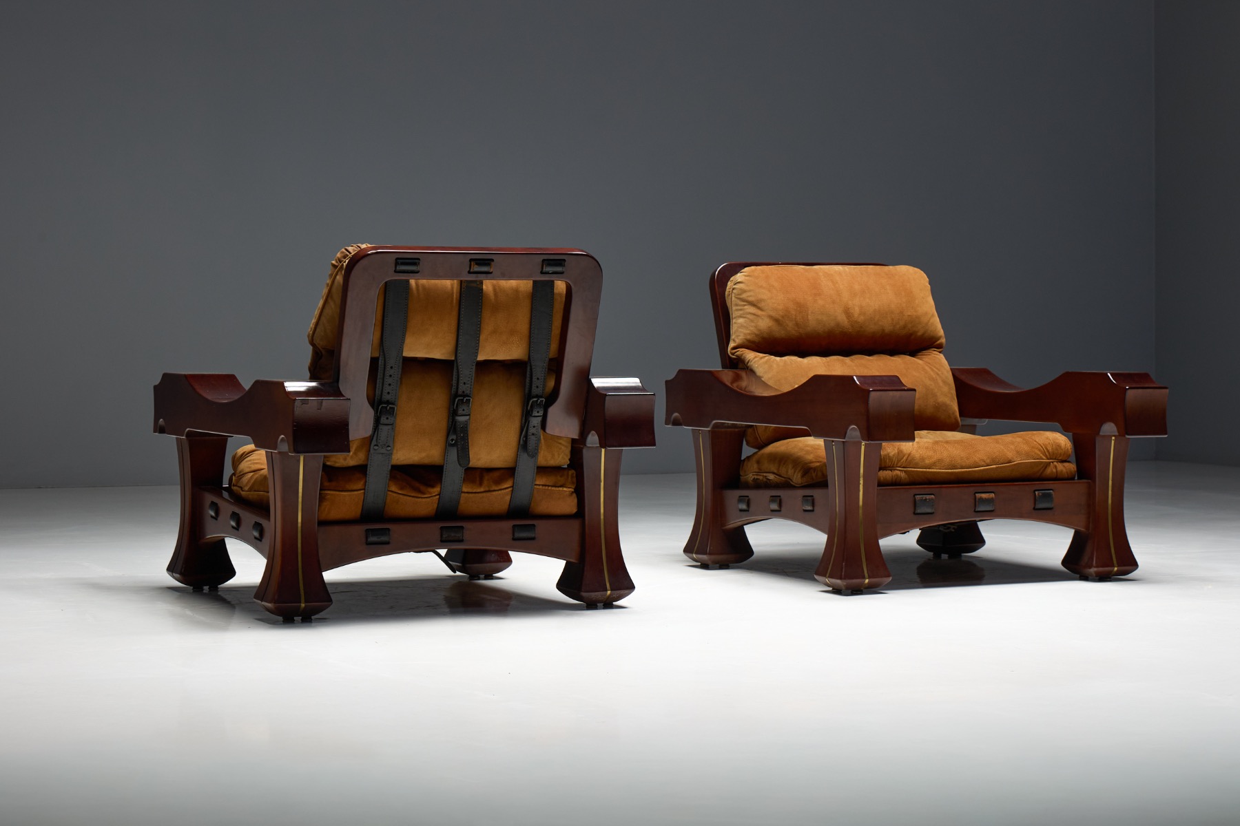 Lounge Chair by Luciano Frigerio for Frigerio di Desio, Italy - 1970s