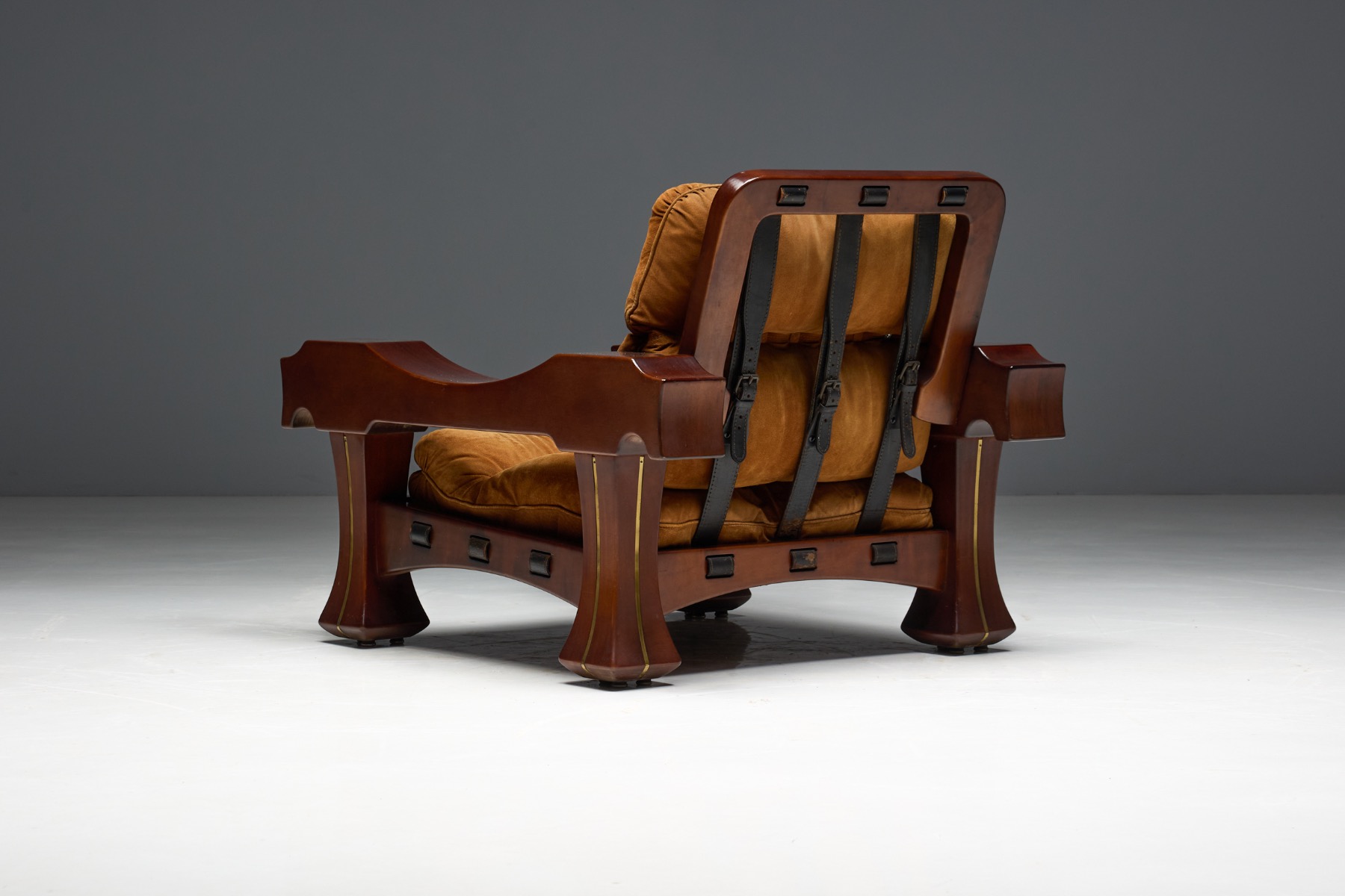 Lounge Chair by Luciano Frigerio for Frigerio di Desio, Italy - 1970s
