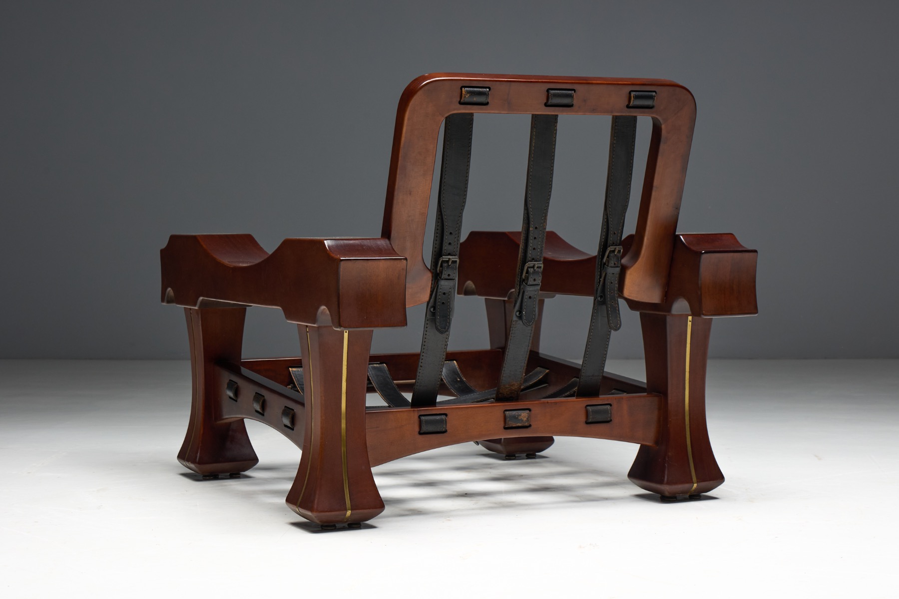 Lounge Chair by Luciano Frigerio for Frigerio di Desio, Italy - 1970s