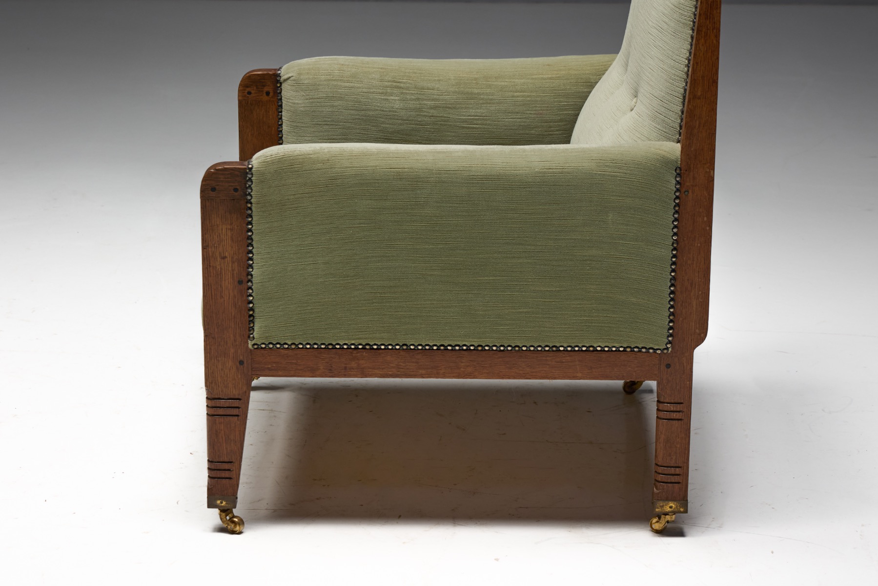 Pair of Lounge Chairs attributed to H.P. Berlage, Netherlands - 1900