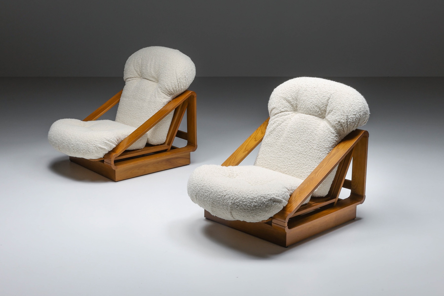 Lounge Chairs by Renato Toso & Roberto Patio for Stilwood - 1960's