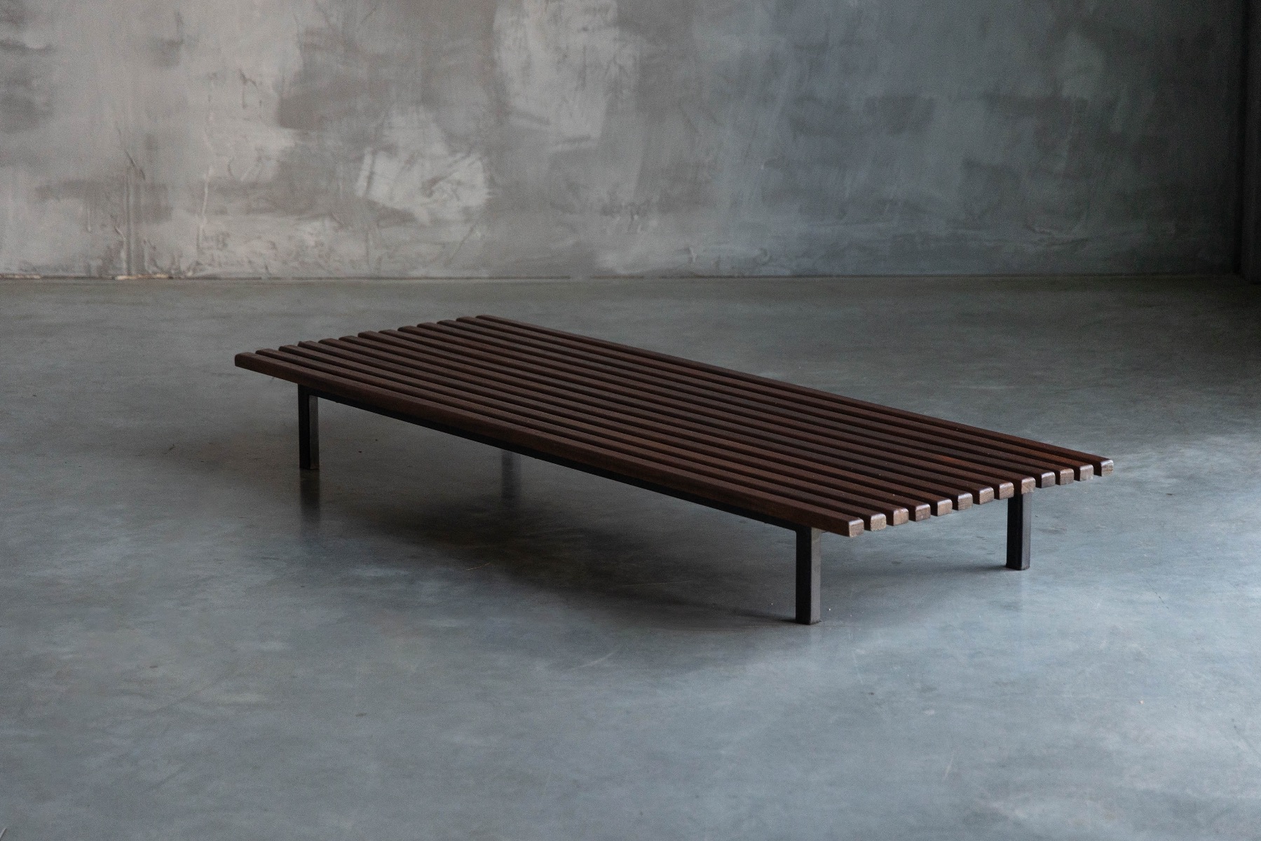 Low Bench by Charlotte Perriand for Cité Cansado - 1958