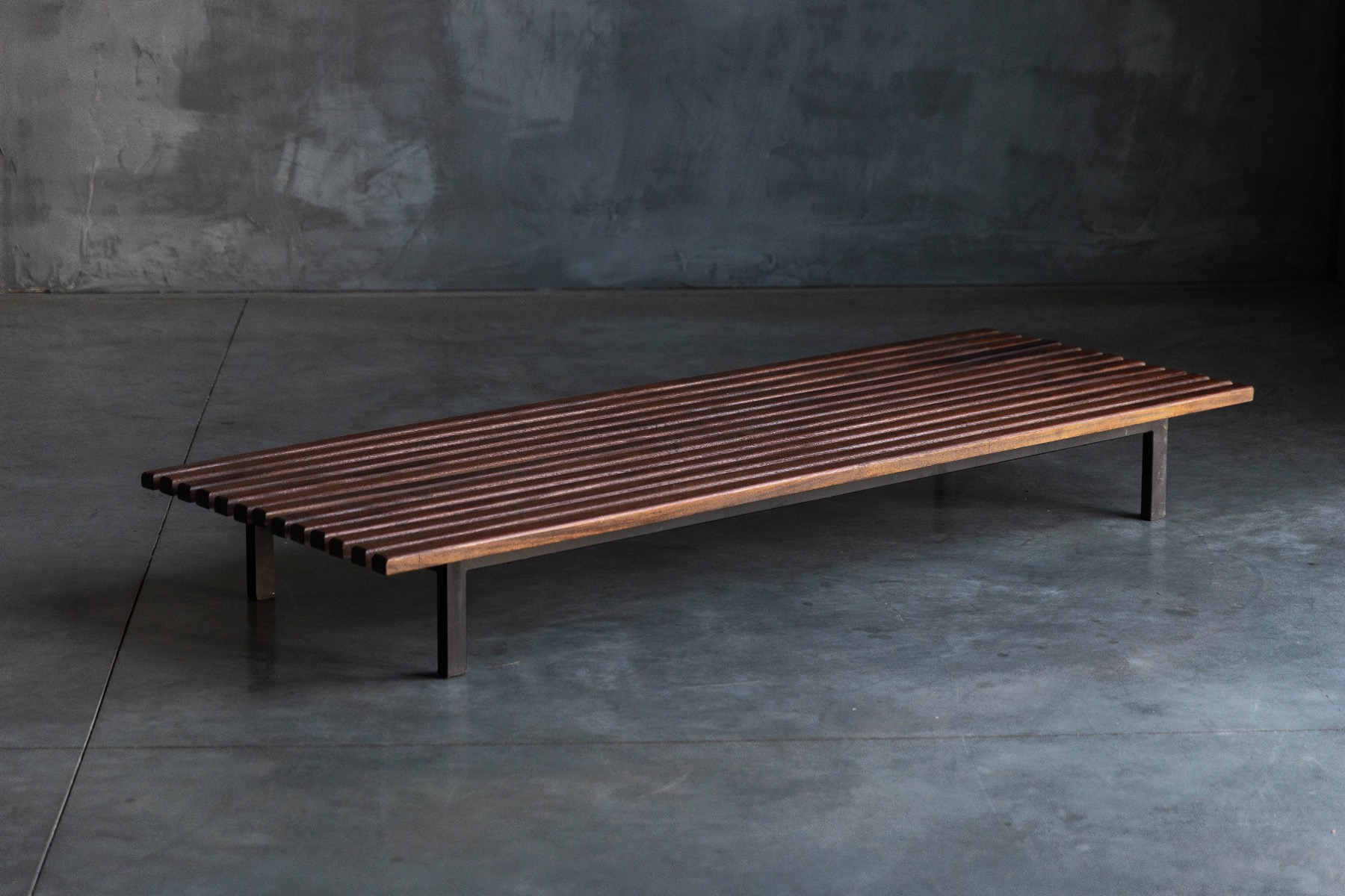Low Bench by Charlotte Perriand for Cité Cansado - 1958