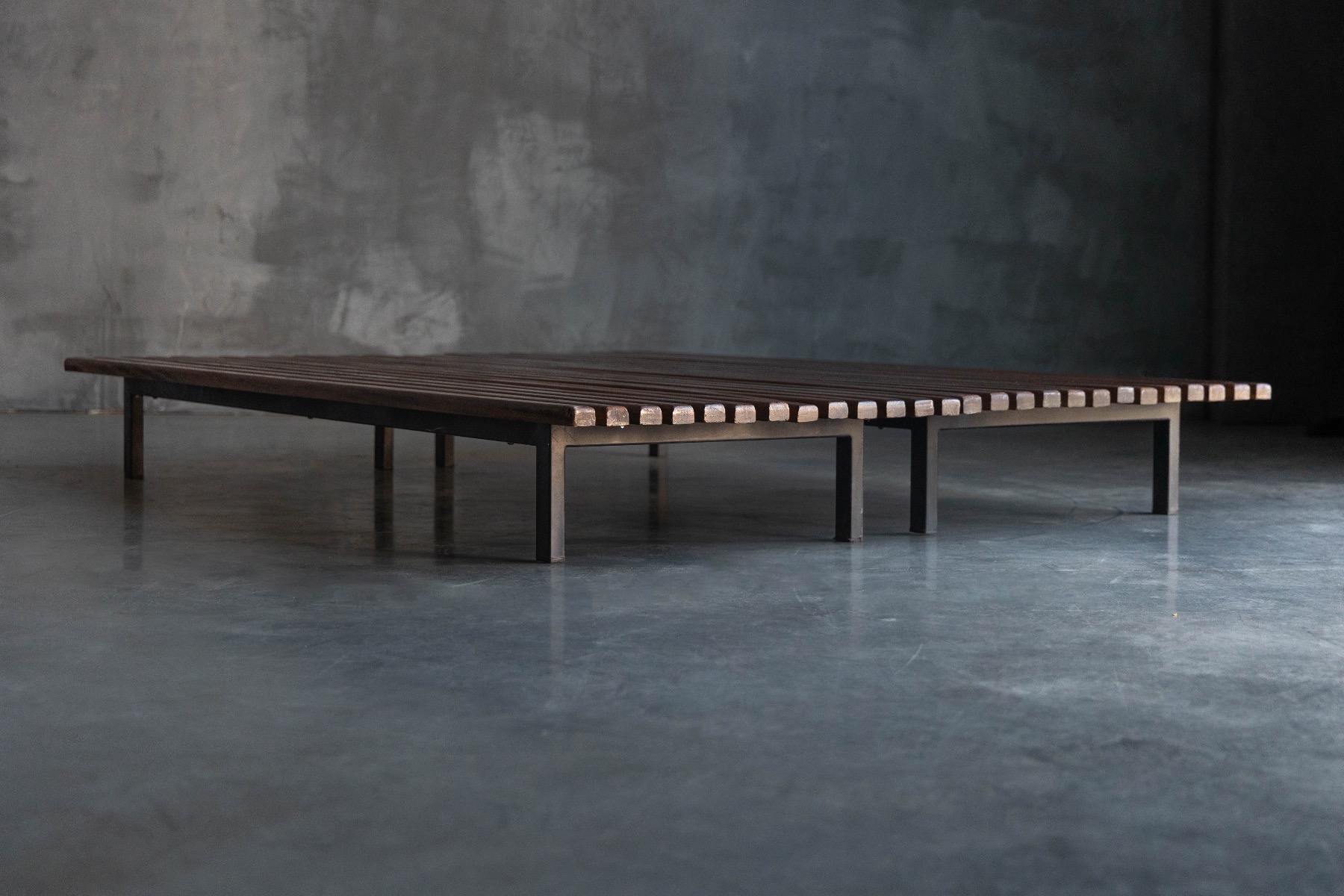 Low Bench by Charlotte Perriand for Cité Cansado - 1958