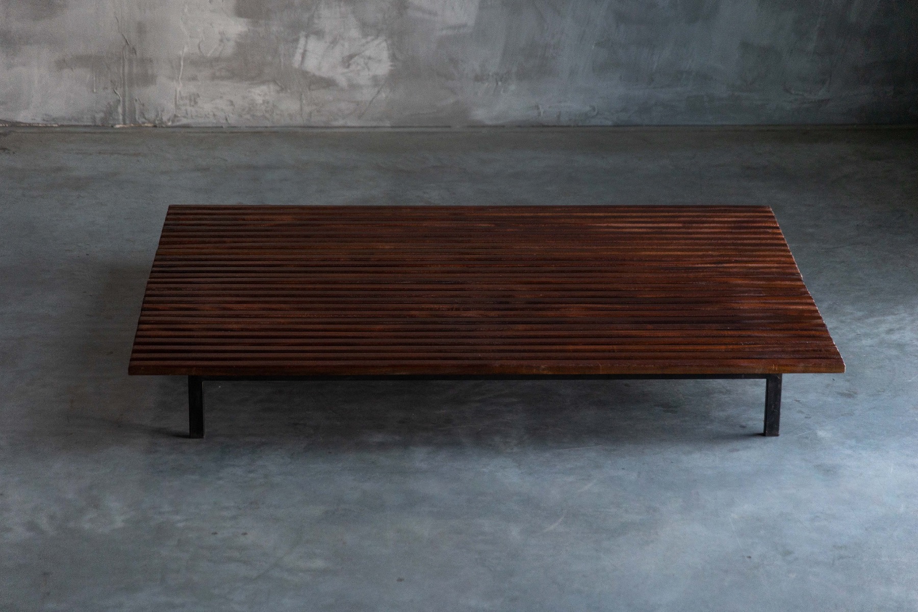 Low Bench by Charlotte Perriand for Cité Cansado - 1958