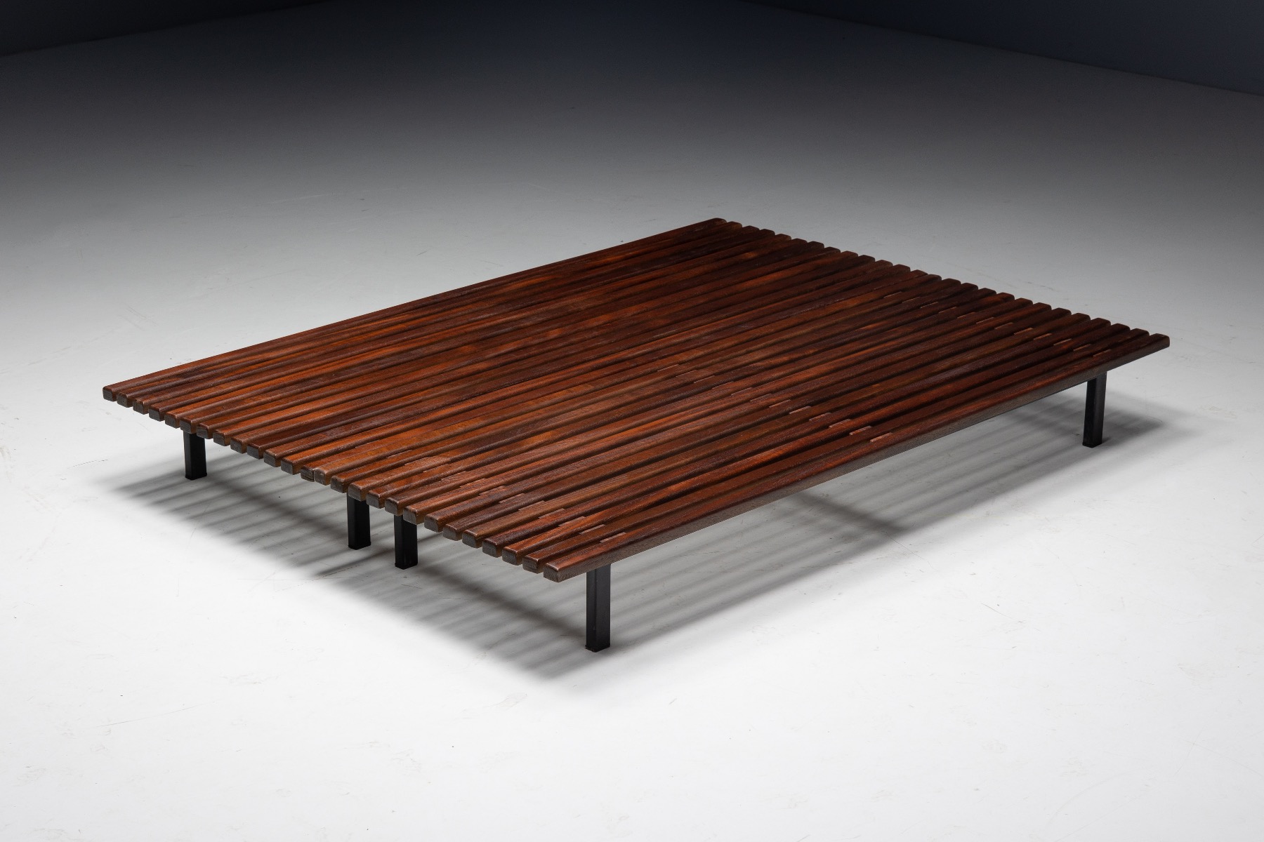 Low Bench by Charlotte Perriand for Cité Cansado - 1958