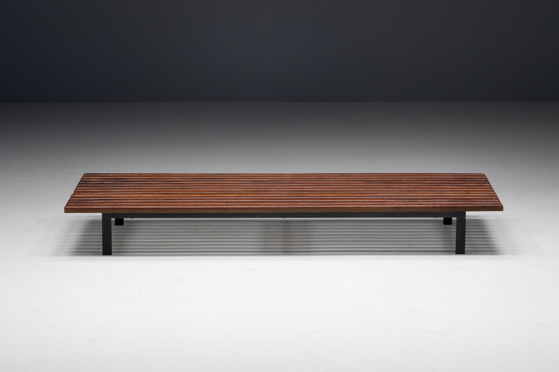Low Bench by Charlotte Perriand for Cité Cansado - 1958