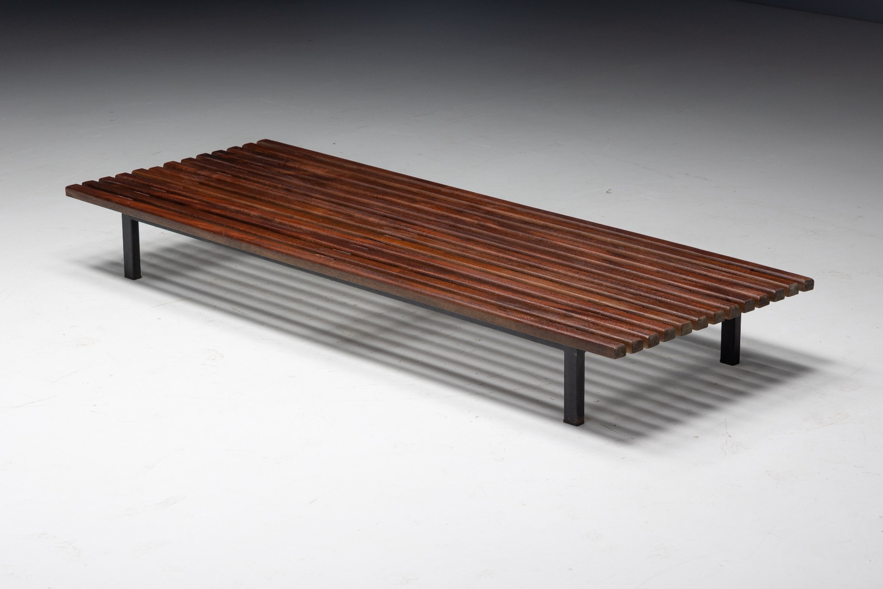 Low Bench by Charlotte Perriand for Cité Cansado - 1958