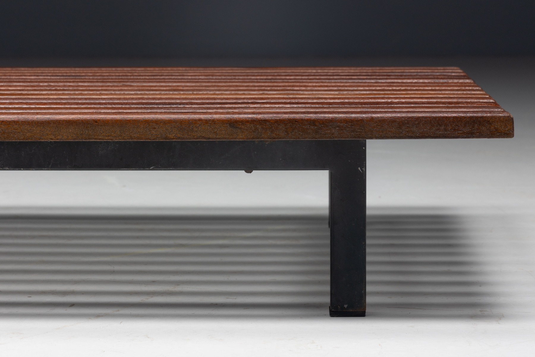 Low Bench by Charlotte Perriand for Cité Cansado - 1958
