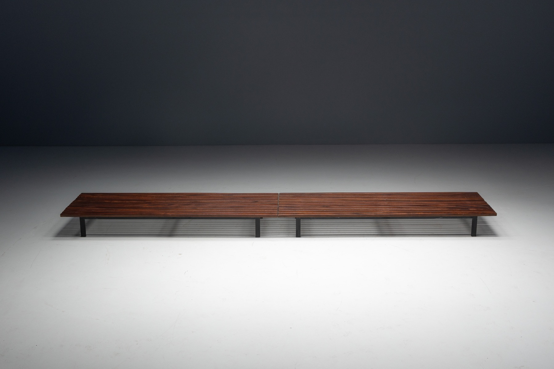 Low Bench by Charlotte Perriand for Cité Cansado - 1958