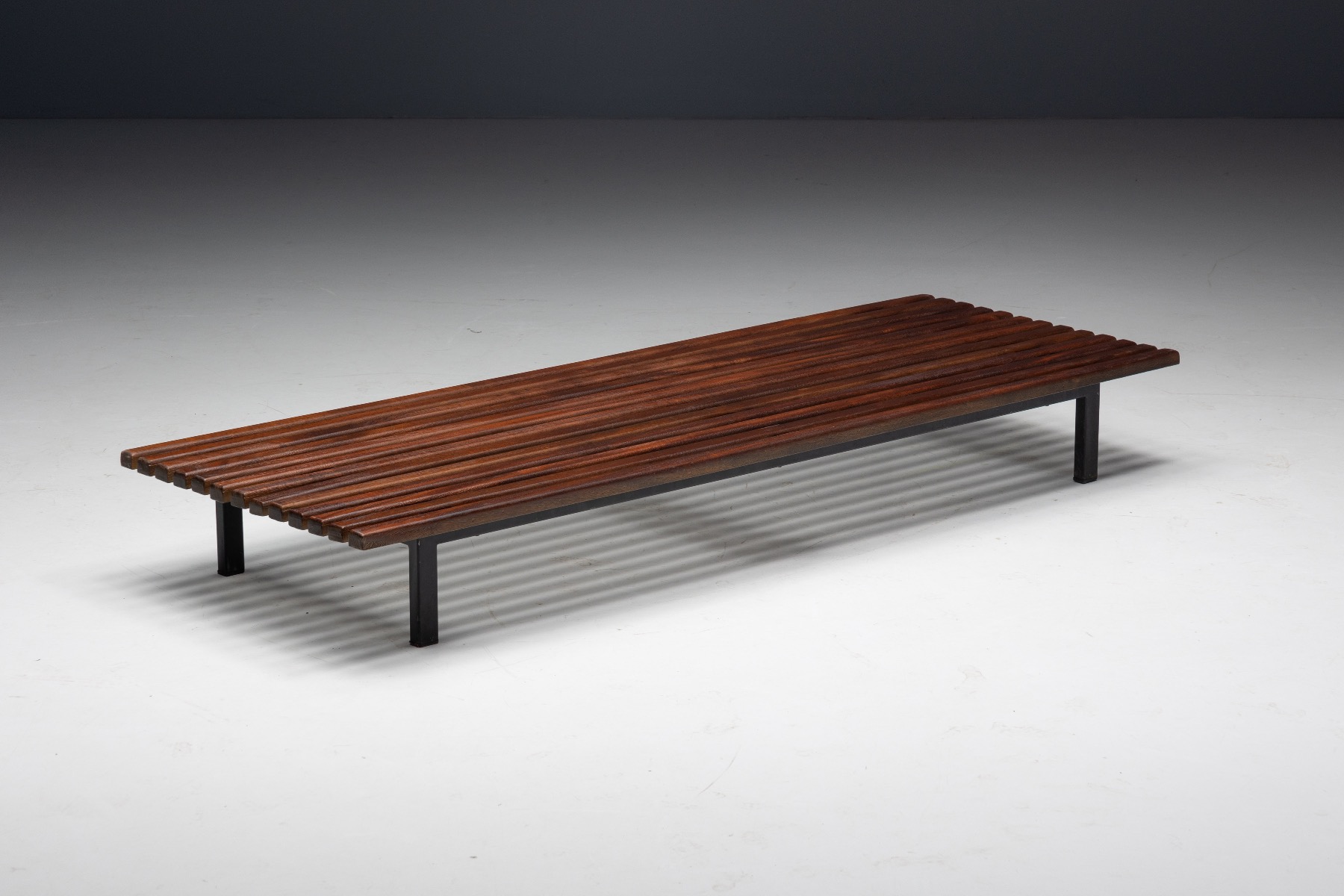Low Bench by Charlotte Perriand for Cité Cansado - 1958