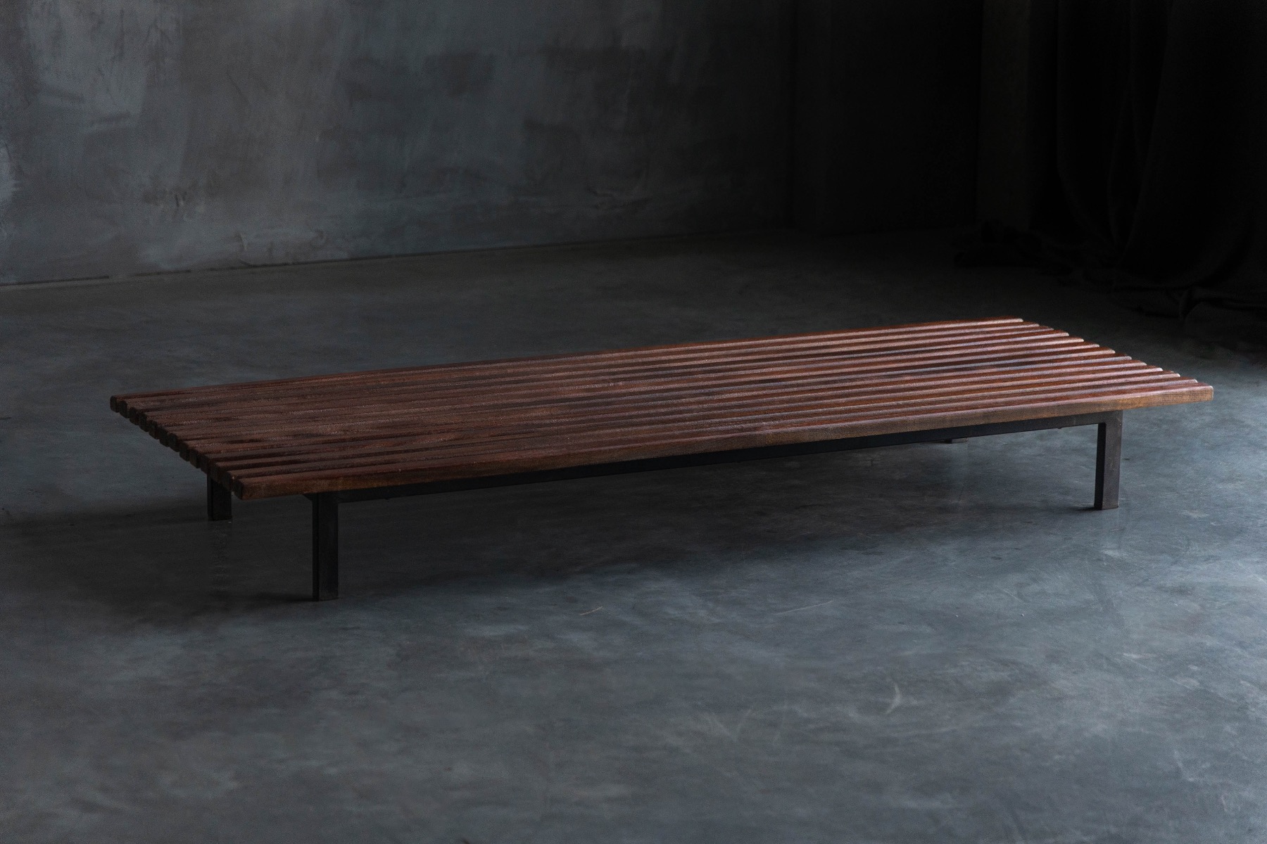 Low Bench by Charlotte Perriand for Cité Cansado - 1958