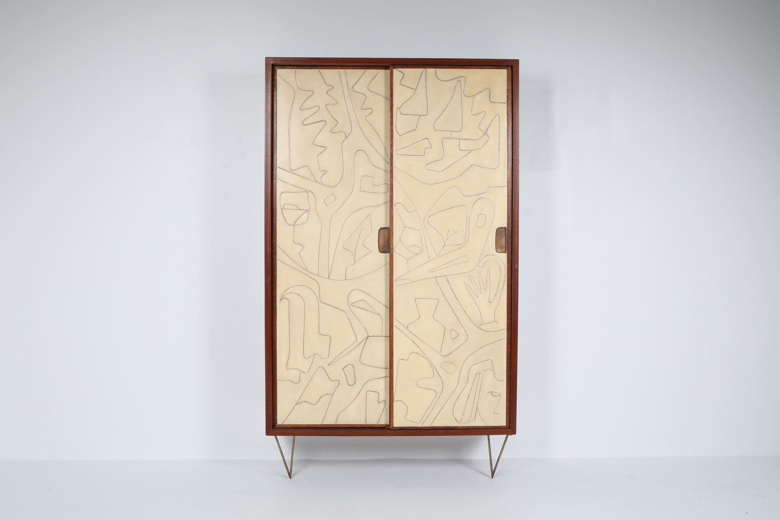 Victor Cerrato one-of-a-kind case piece - 1950's 