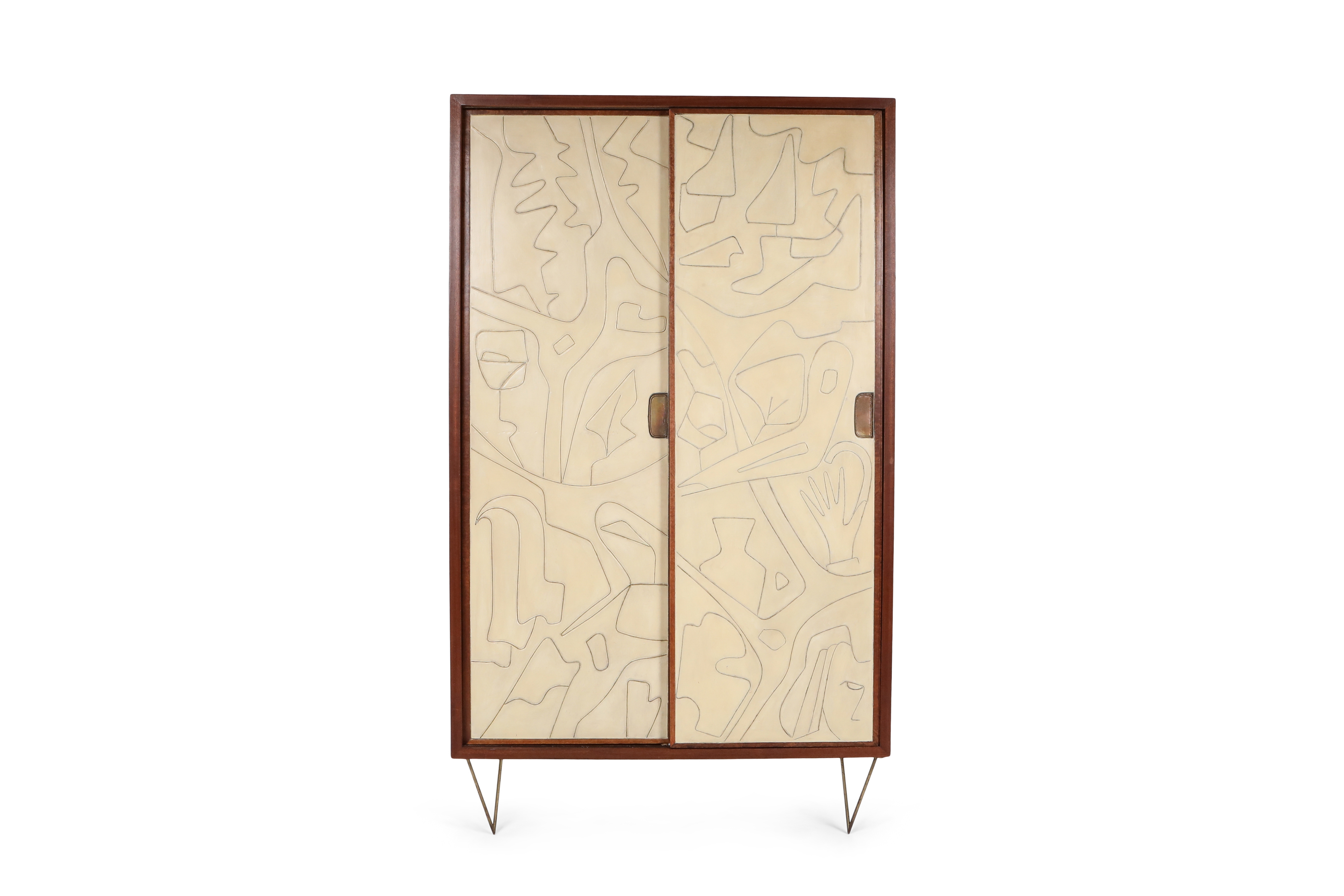 Victor Cerrato one-of-a-kind case piece - 1950's 