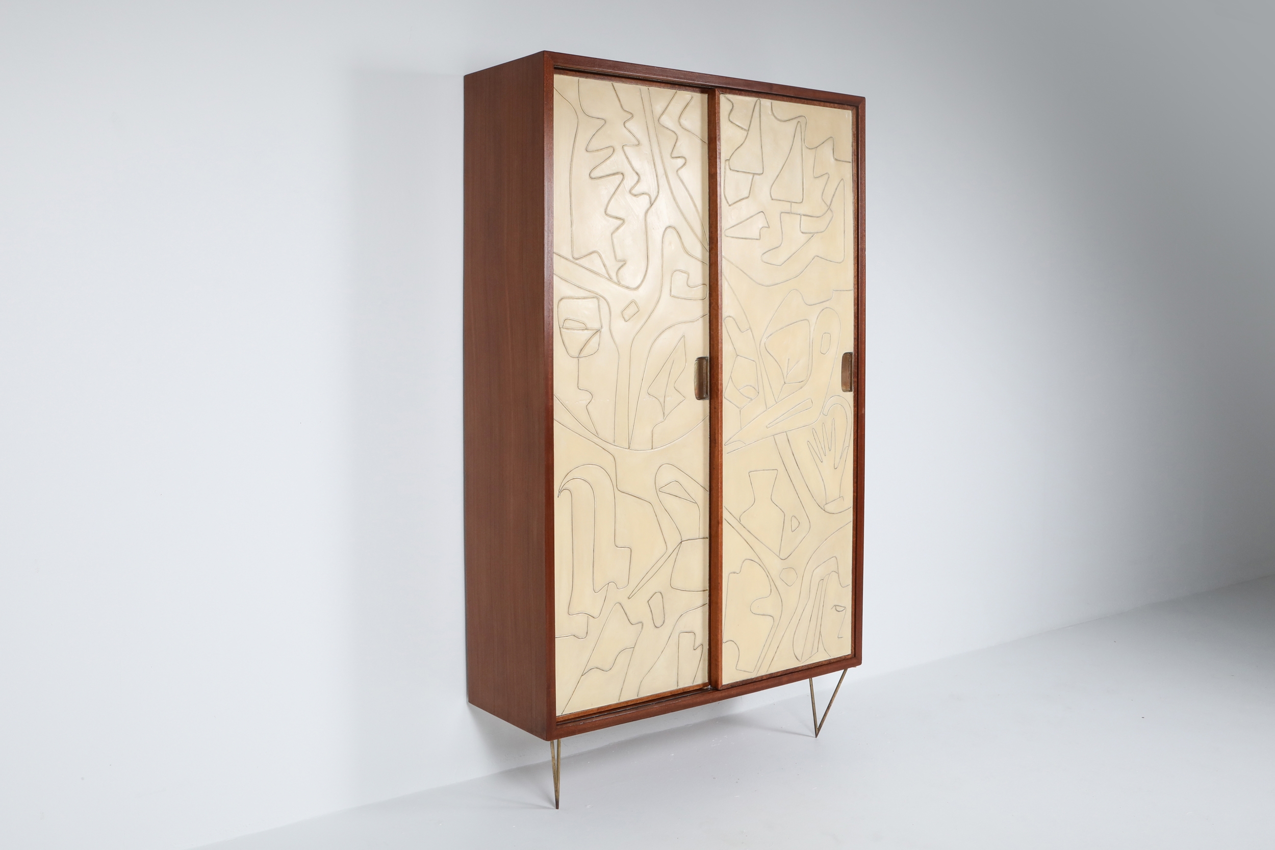 Victor Cerrato one-of-a-kind case piece - 1950's 