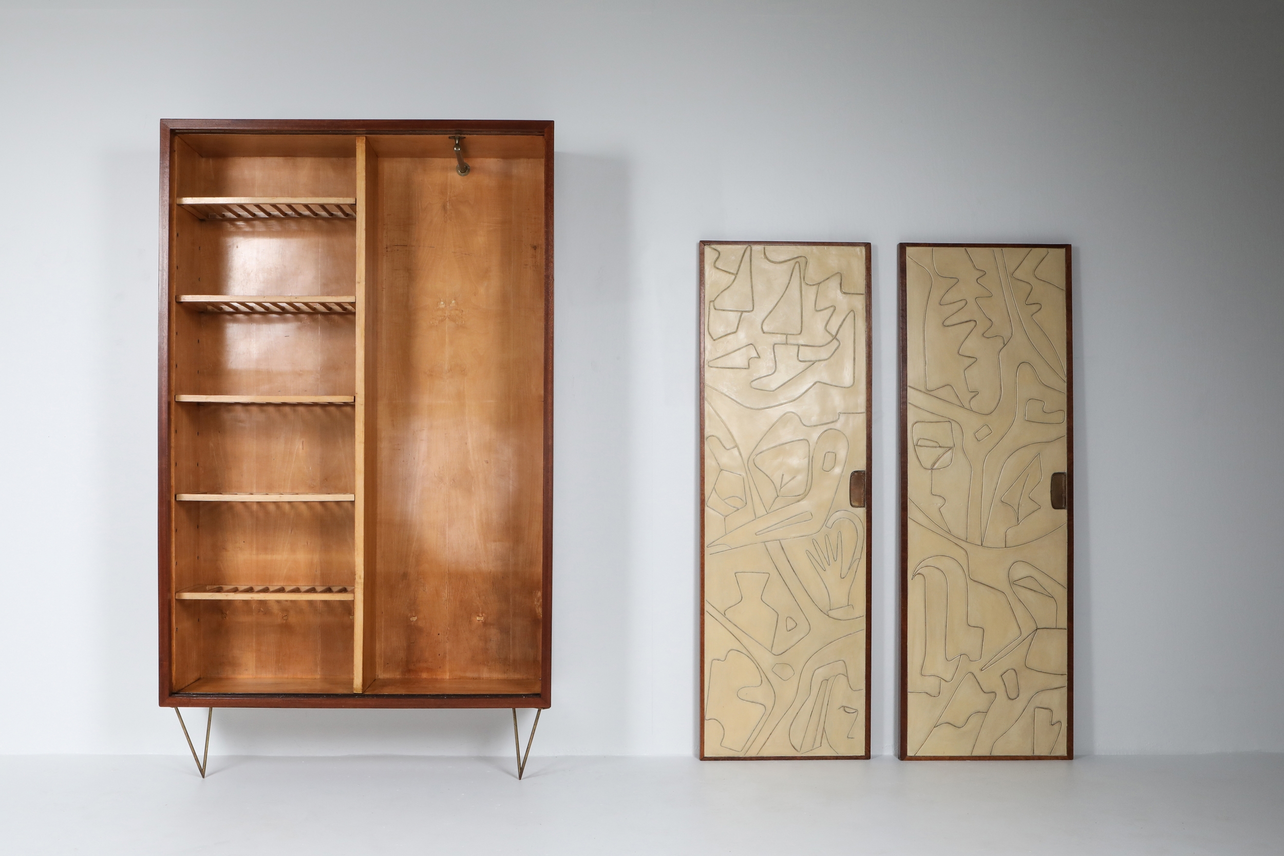 Victor Cerrato one-of-a-kind case piece - 1950's 