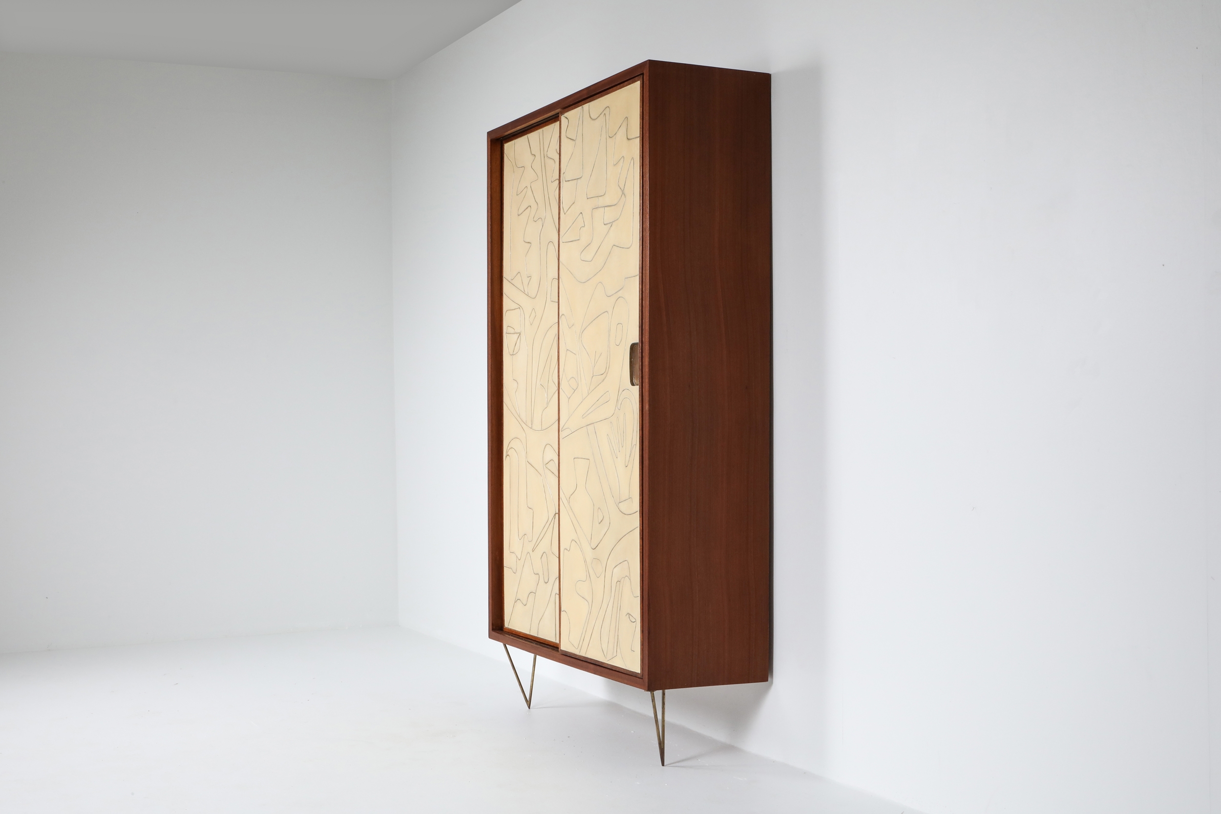Victor Cerrato one-of-a-kind case piece - 1950's 