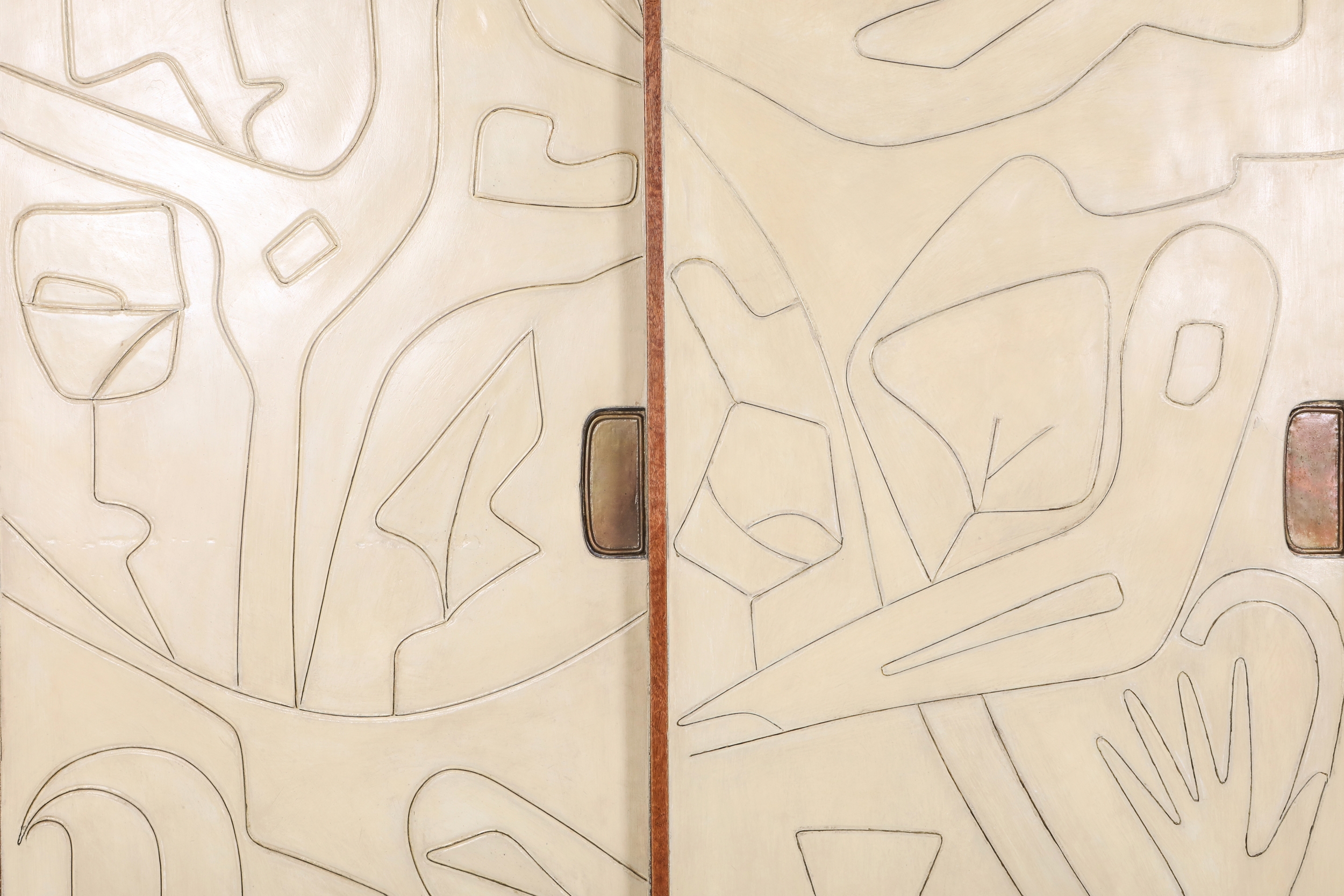 Victor Cerrato one-of-a-kind case piece - 1950's 