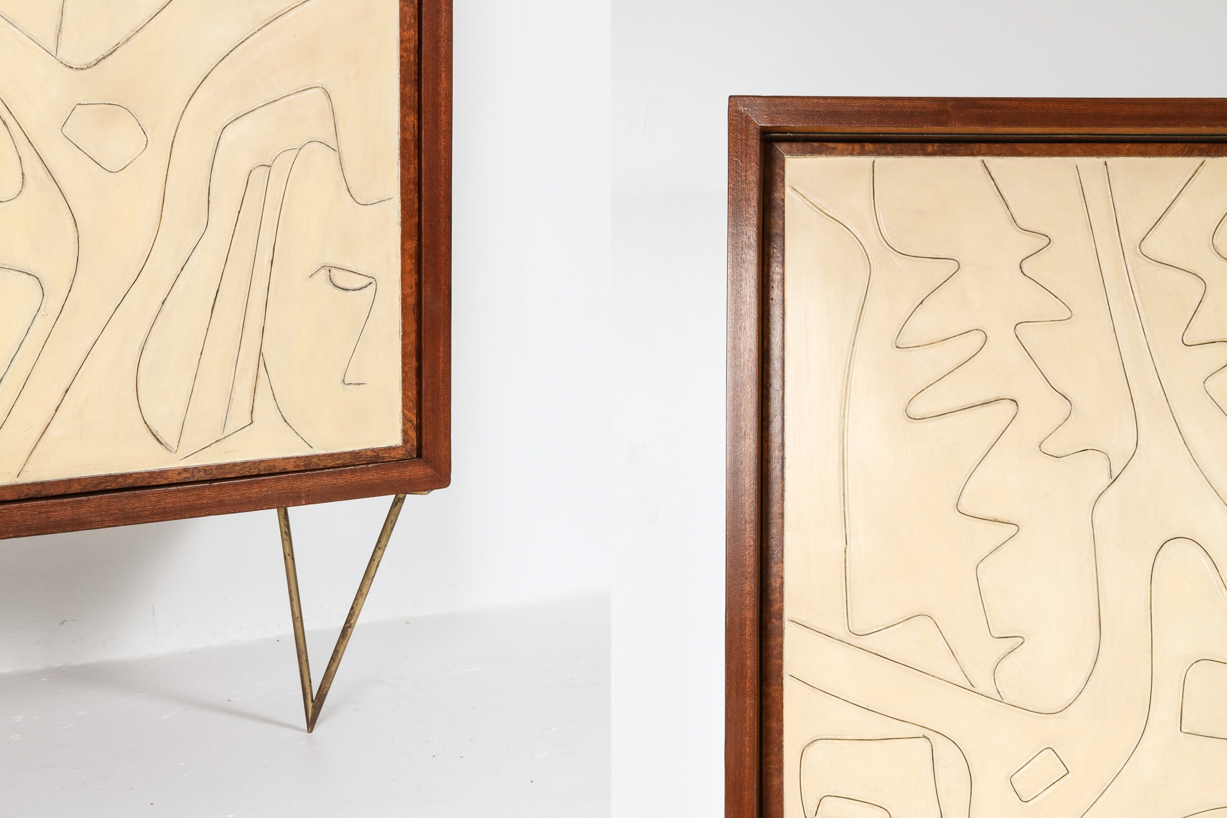 Victor Cerrato one-of-a-kind case piece - 1950's 