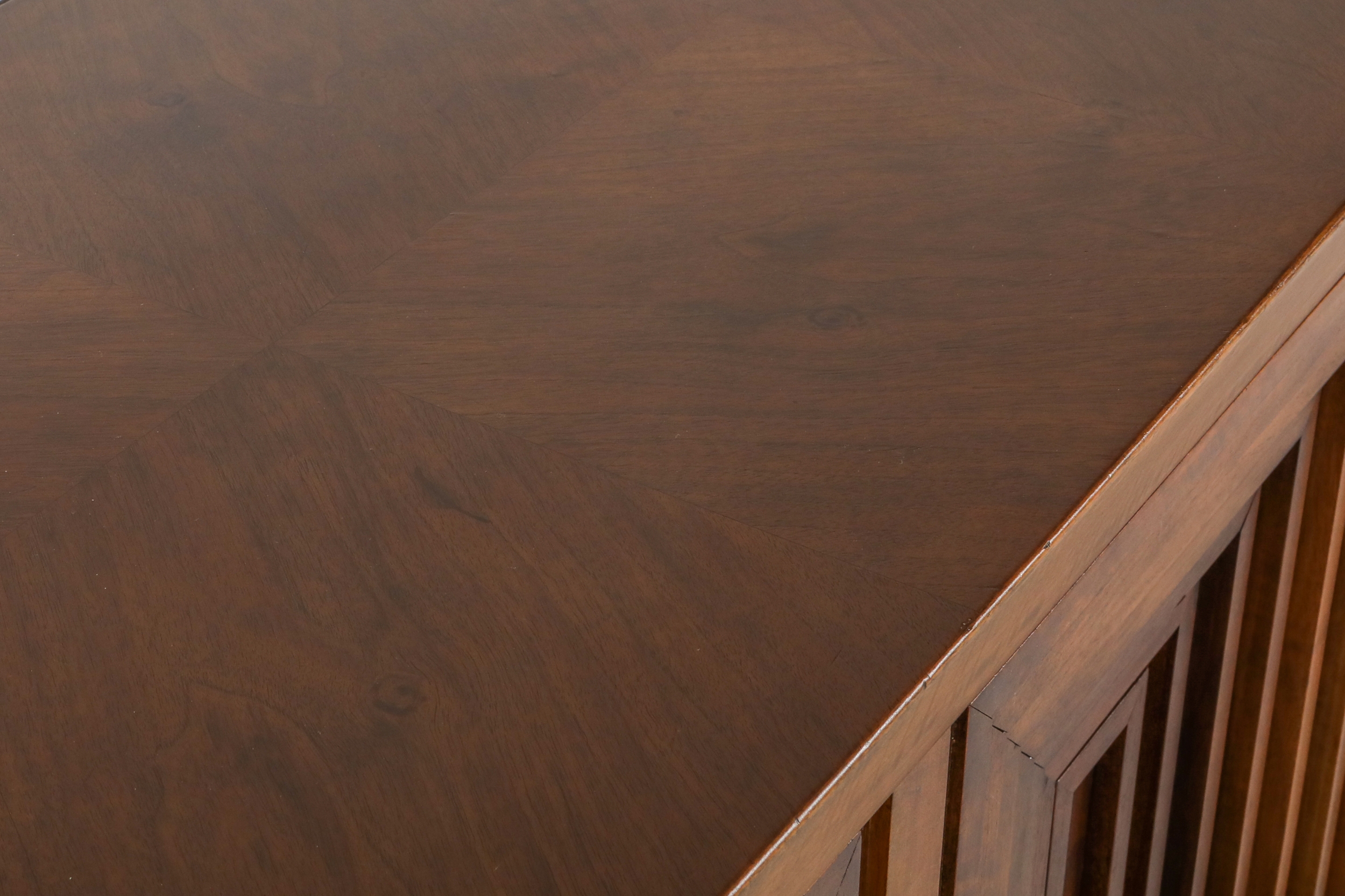 Carlo Scarpa masterpiece credenza in walnut, Italy - 1960's