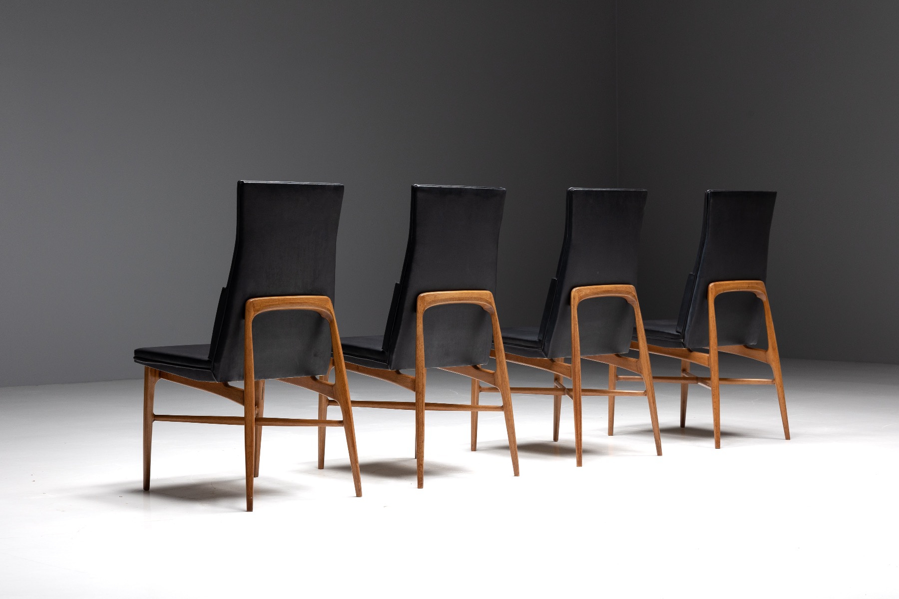 Madison Dining Chairs by Fred Sandra for De Coene - 1960s