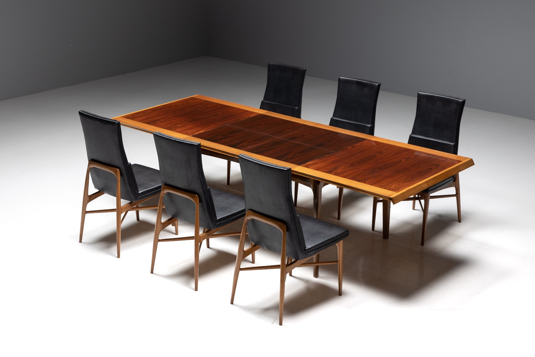 Madison Extendable Dining Table by Fred Sandra for De Coene - 1960s