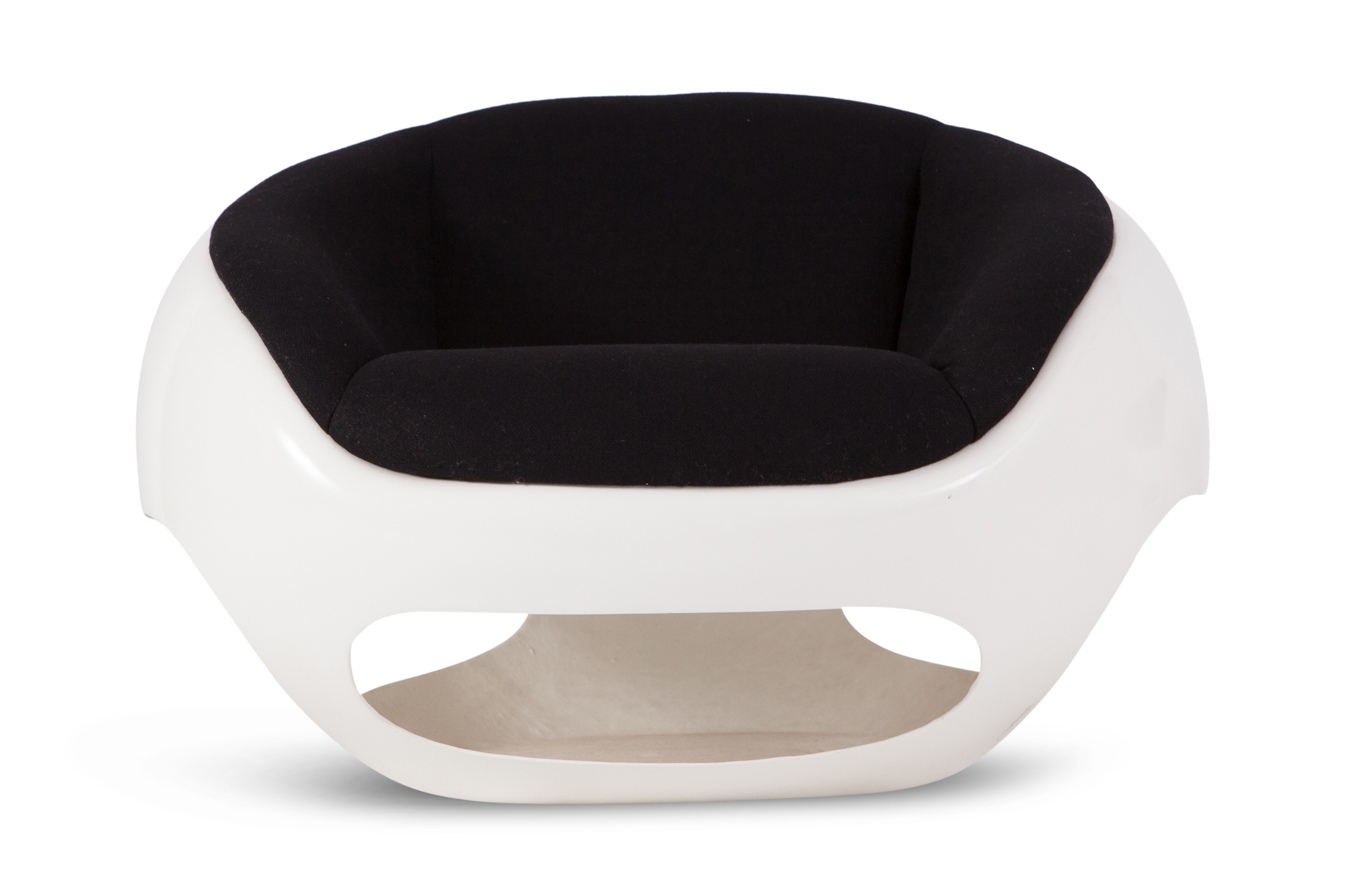 Mario Sabot Sculptural Fiberglass Lounge Chairs - 1960s
