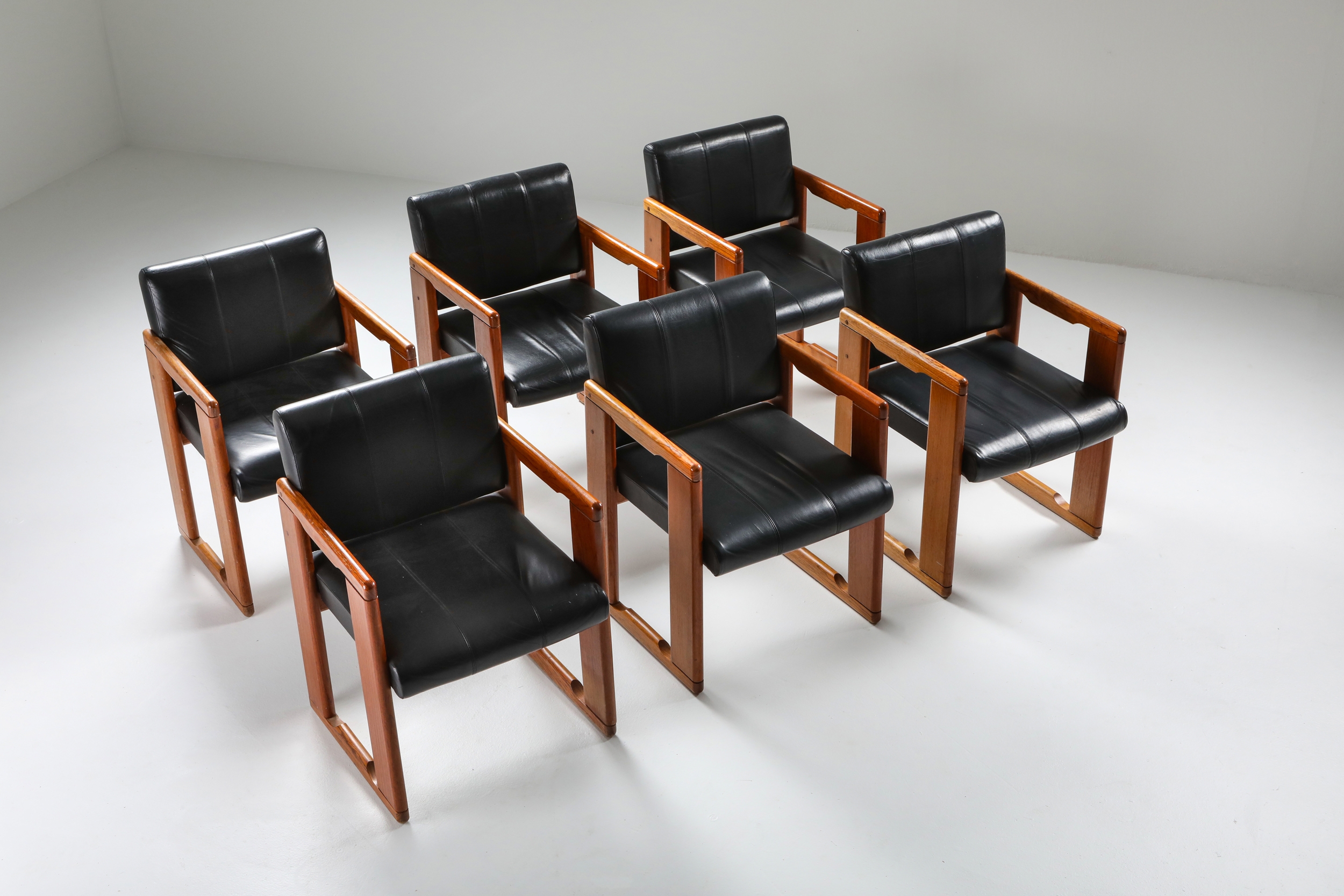 Dialogo chairs by Afra & Tobia Scarpa for B&B Italia - 1974