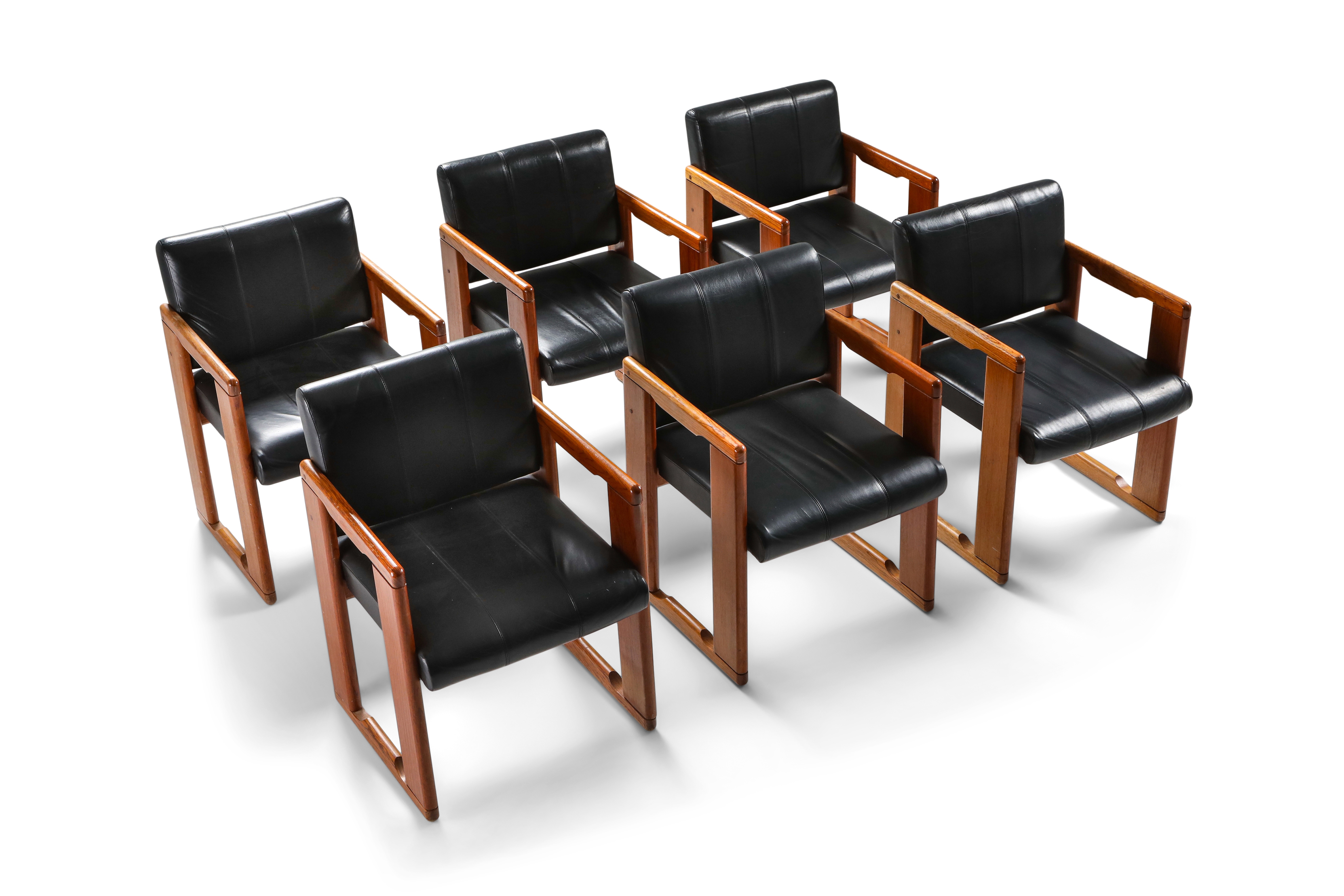 Dialogo chairs by Afra & Tobia Scarpa for B&B Italia - 1974