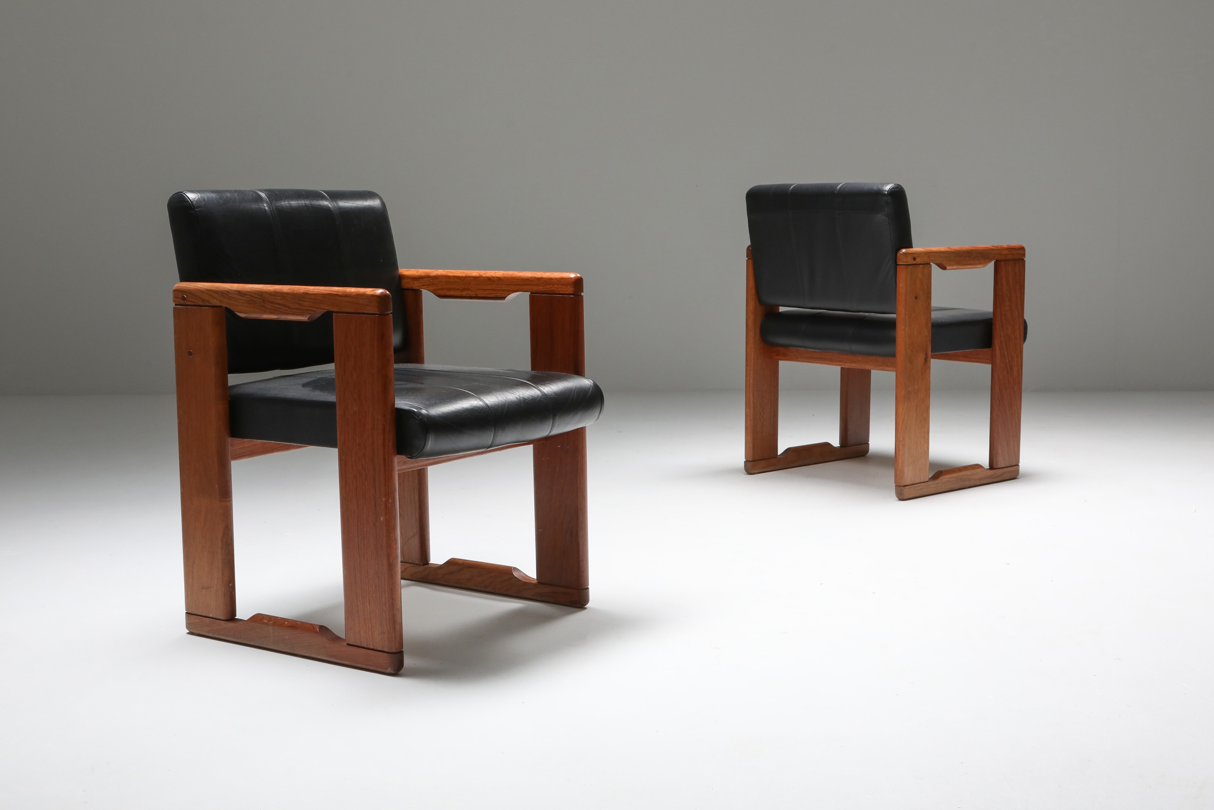 Dialogo chairs by Afra & Tobia Scarpa for B&B Italia - 1974