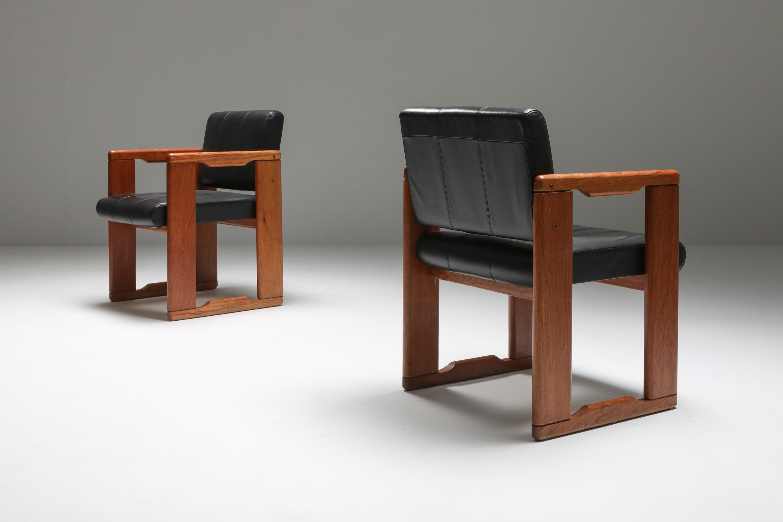 Dialogo chairs by Afra & Tobia Scarpa for B&B Italia - 1974