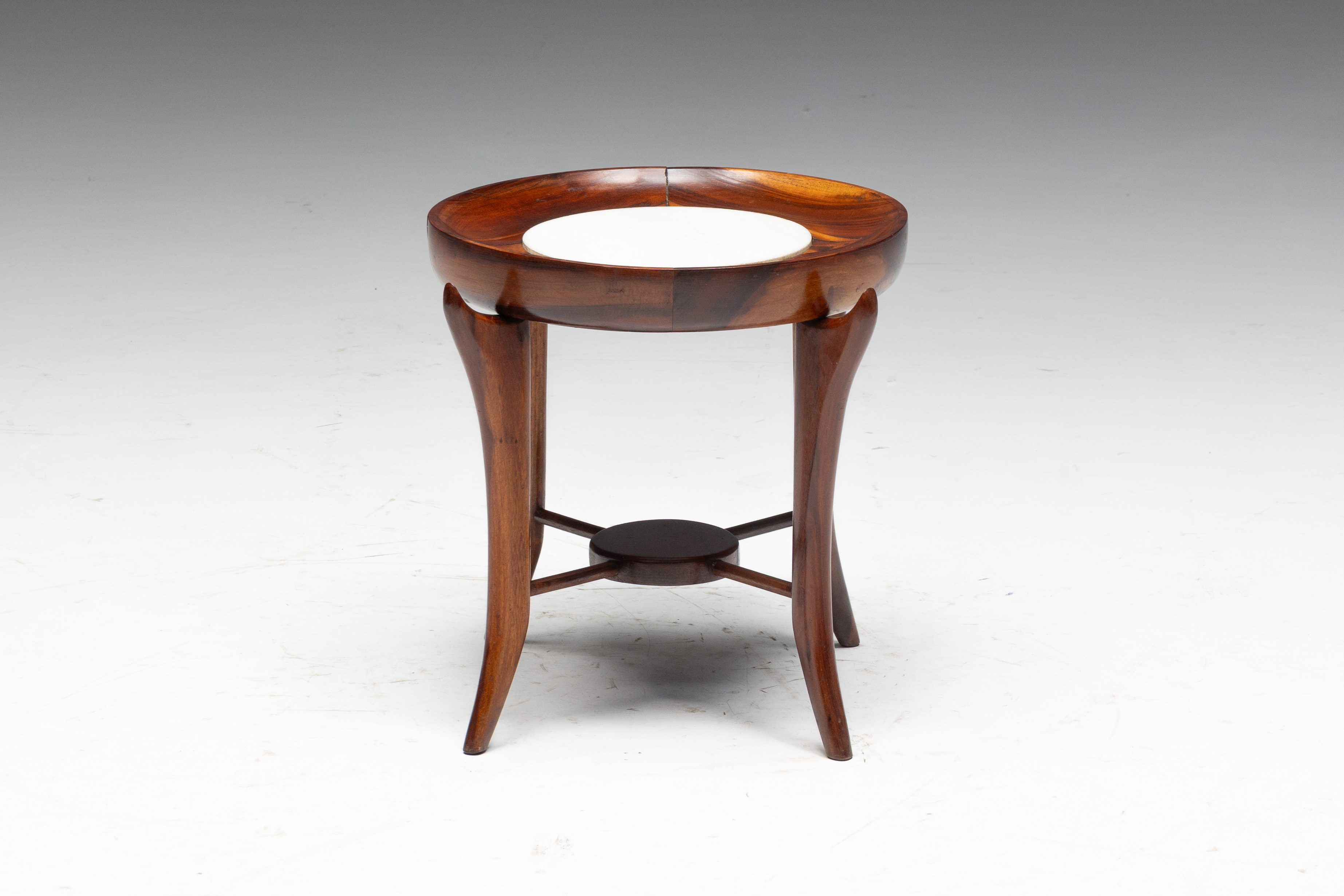 Maracanã Side Table by Giuseppe Scapinelli, Brazil - 1950s