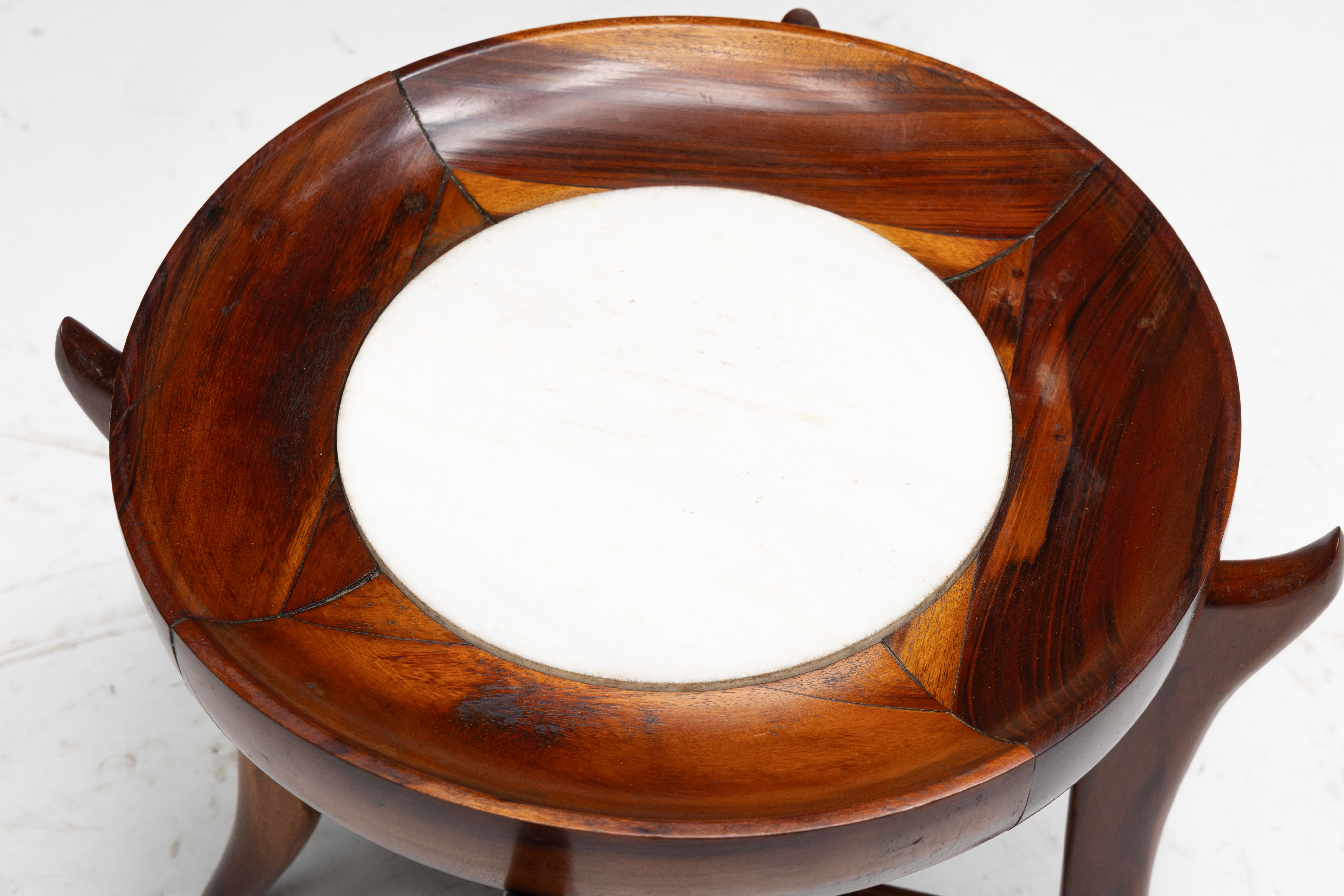 Maracanã Side Table by Giuseppe Scapinelli, Brazil - 1950s