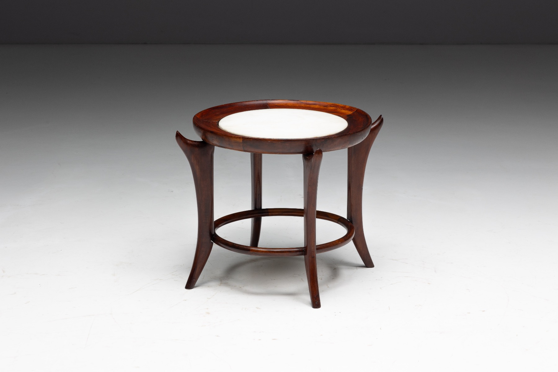 Maracanã Side Table by Giuseppe Scapinelli, Brazil - 1950s