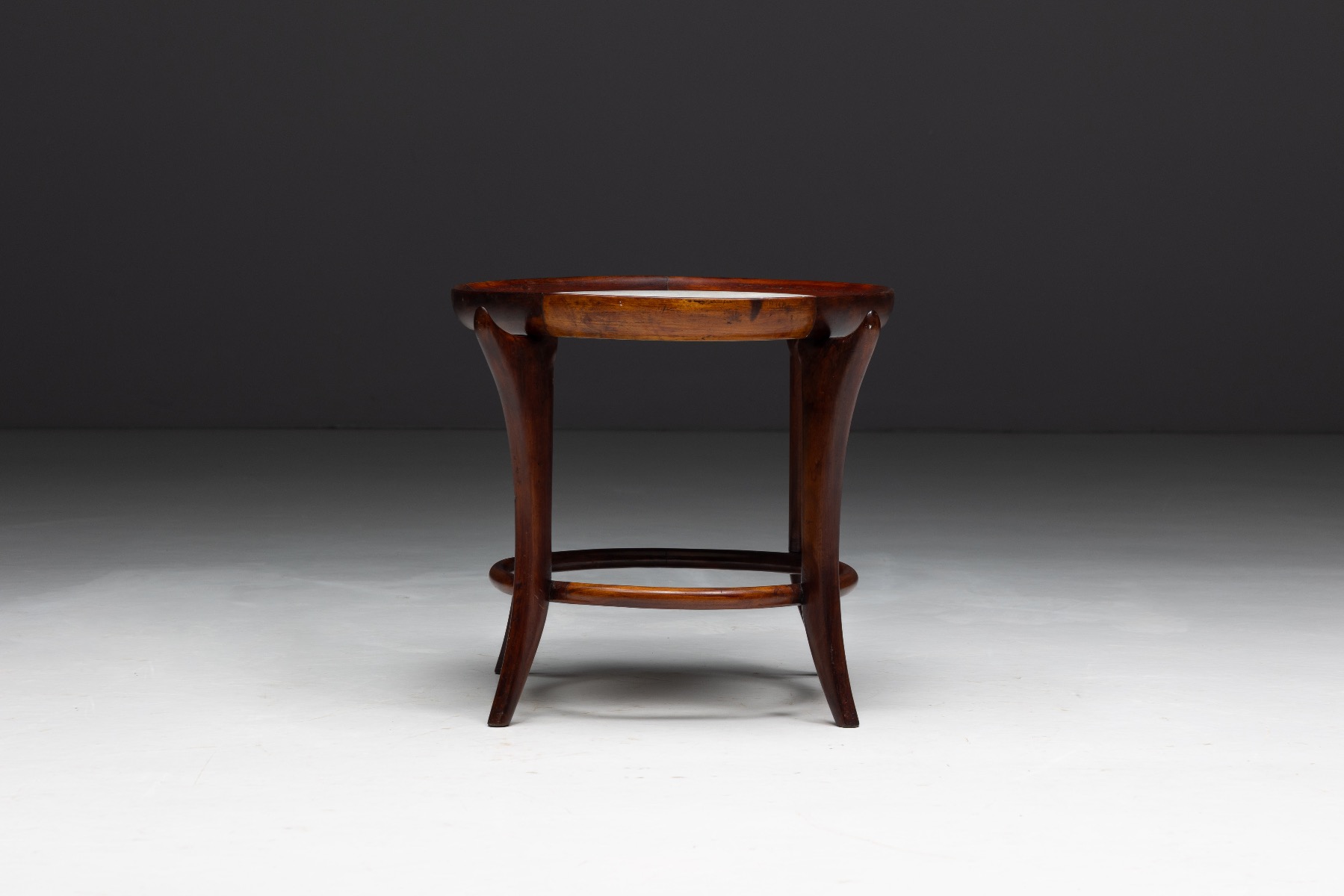 Maracanã Side Table by Giuseppe Scapinelli, Brazil - 1950s