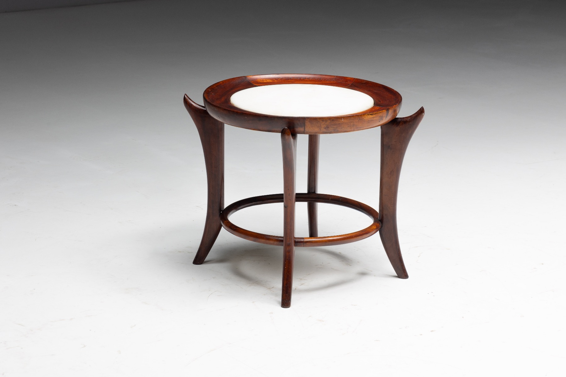 Maracanã Side Table by Giuseppe Scapinelli, Brazil - 1950s