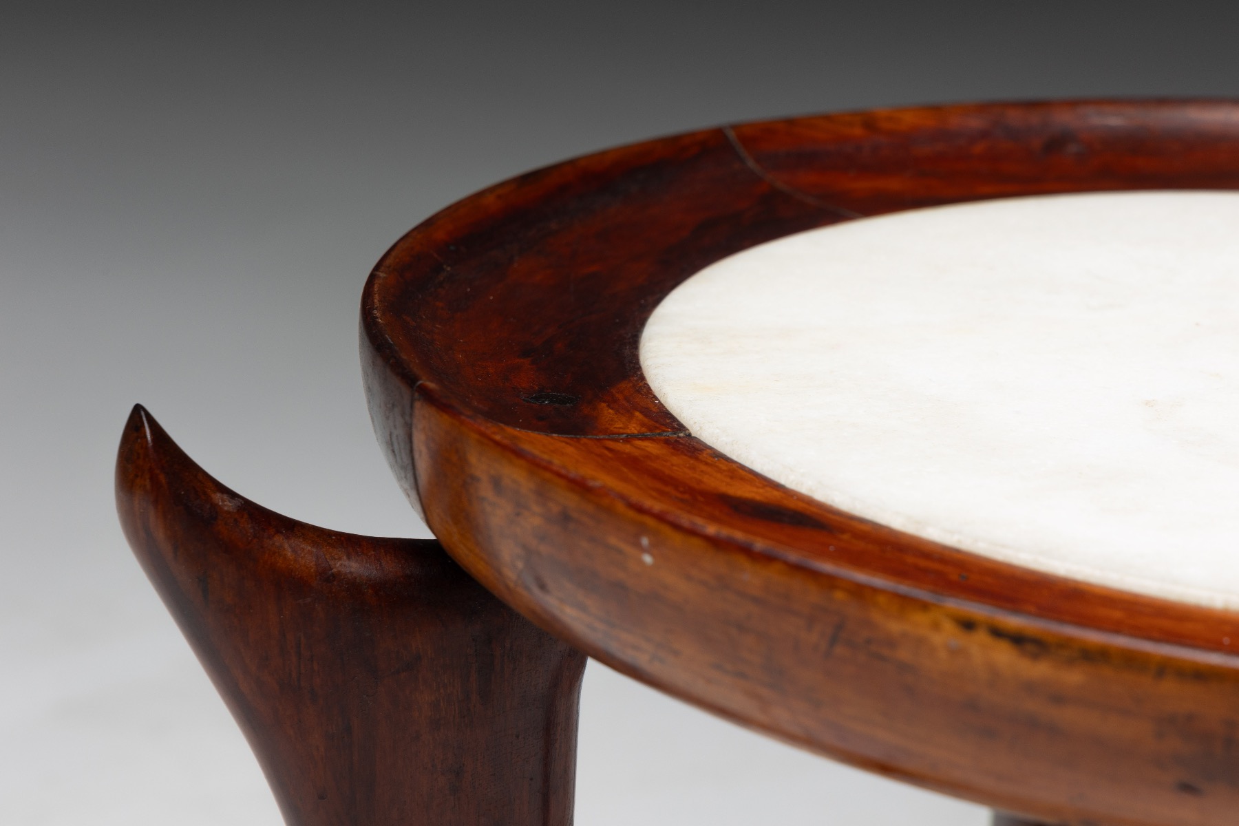 Maracanã Side Table by Giuseppe Scapinelli, Brazil - 1950s
