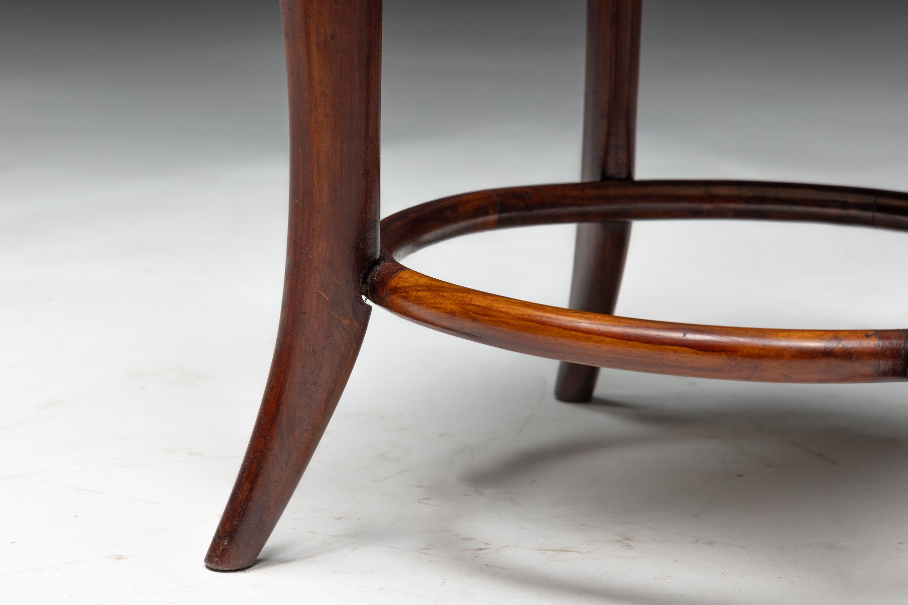 Maracanã Side Table by Giuseppe Scapinelli, Brazil - 1950s