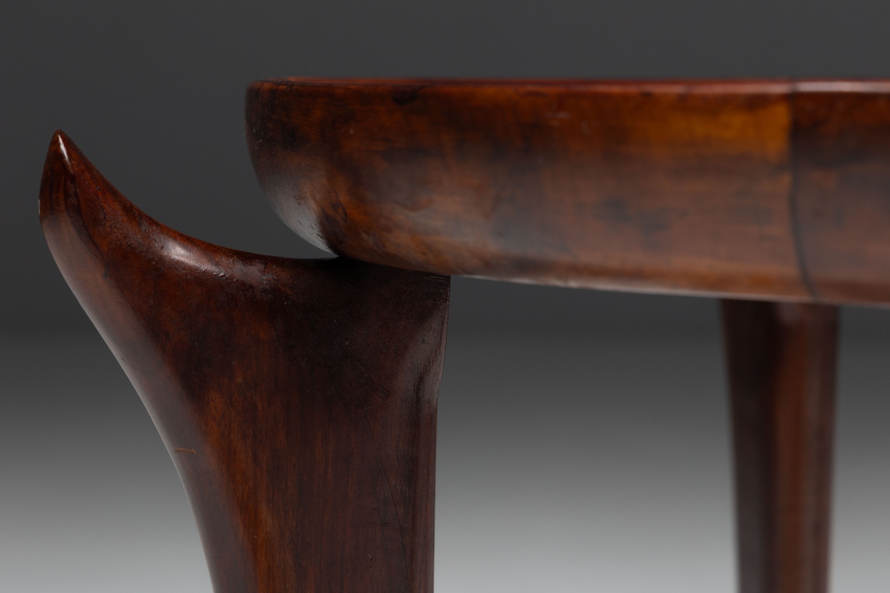 Maracanã Side Table by Giuseppe Scapinelli, Brazil - 1950s