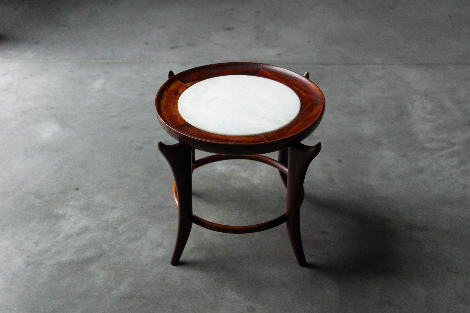 Maracanã Side Table by Giuseppe Scapinelli, Brazil - 1950s