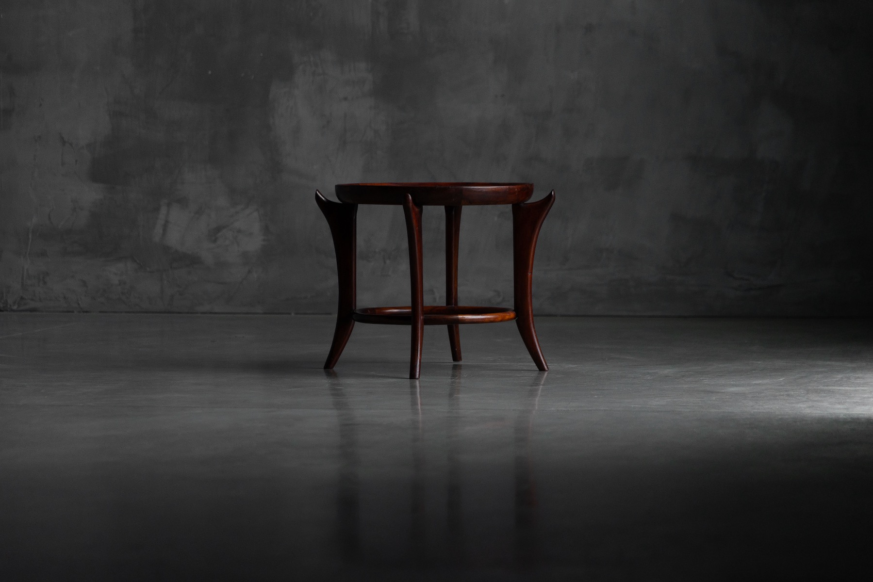 Maracanã Side Table by Giuseppe Scapinelli, Brazil - 1950s