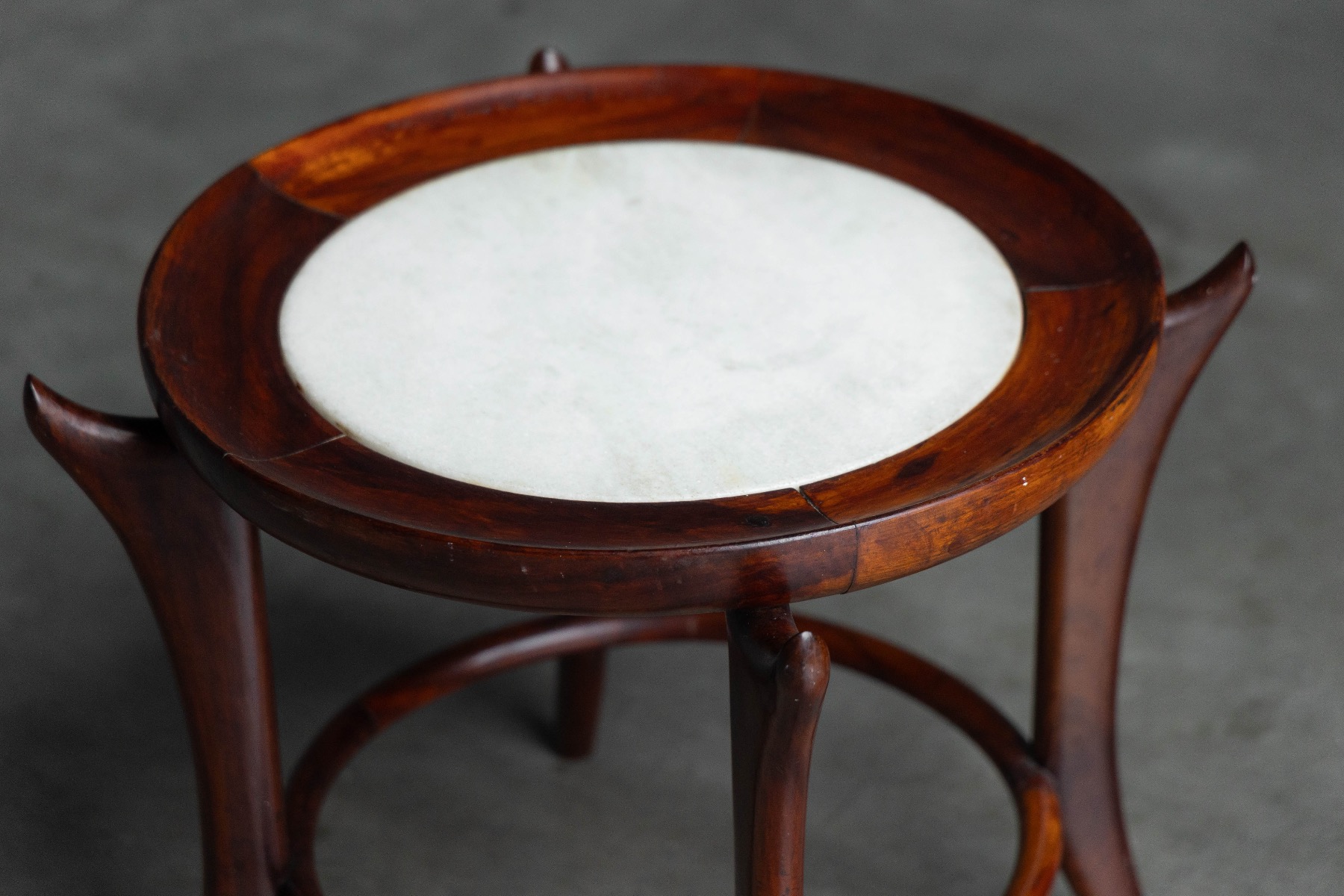 Maracanã Side Table by Giuseppe Scapinelli, Brazil - 1950s