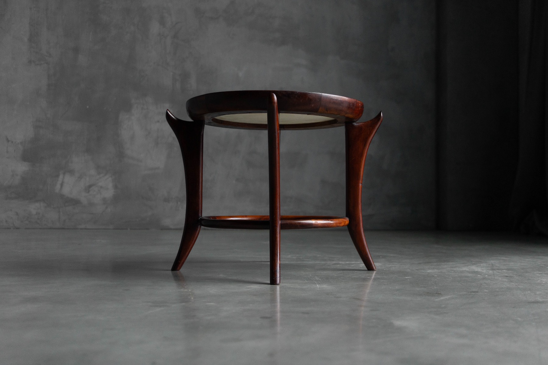 Maracanã Side Table by Giuseppe Scapinelli, Brazil - 1950s