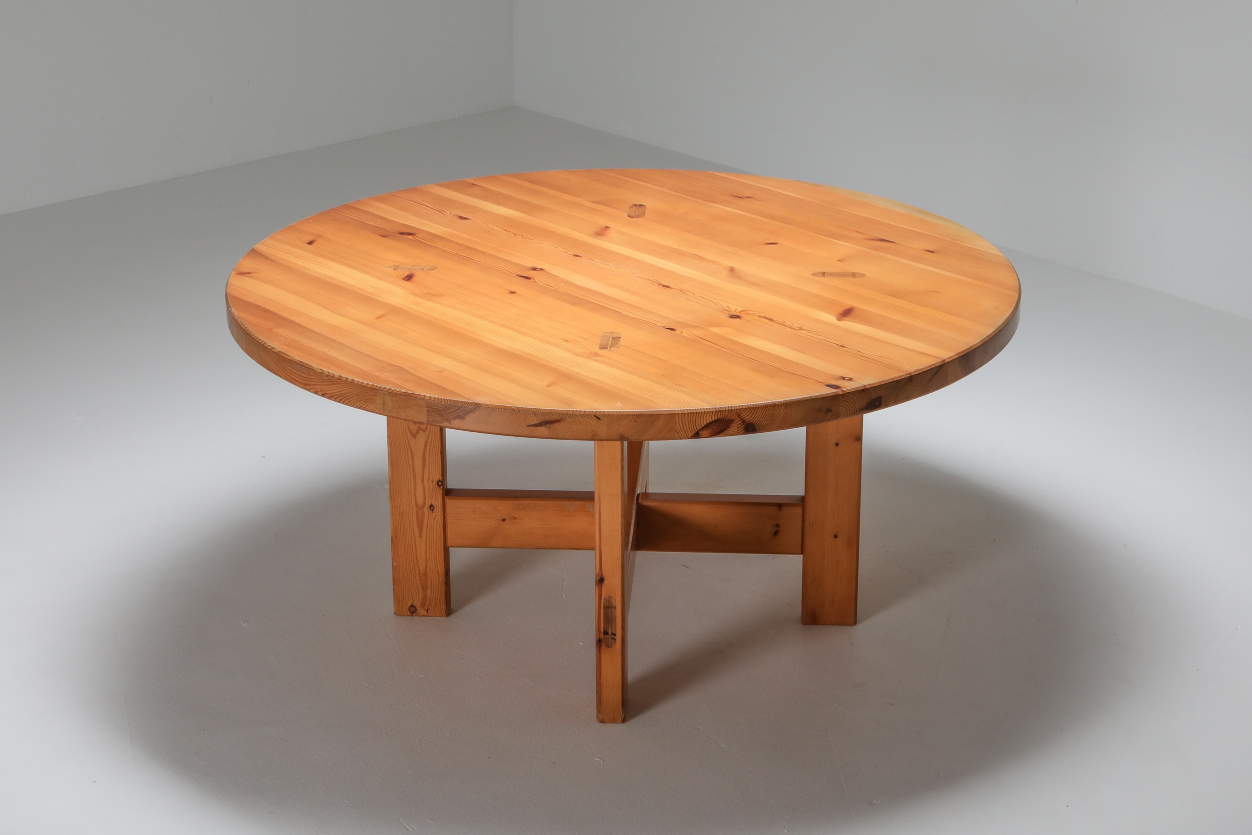 Roland Wilhelmsson Solid Pine Dining Table for Karl Anderson & Söner, Sweden - 1960's