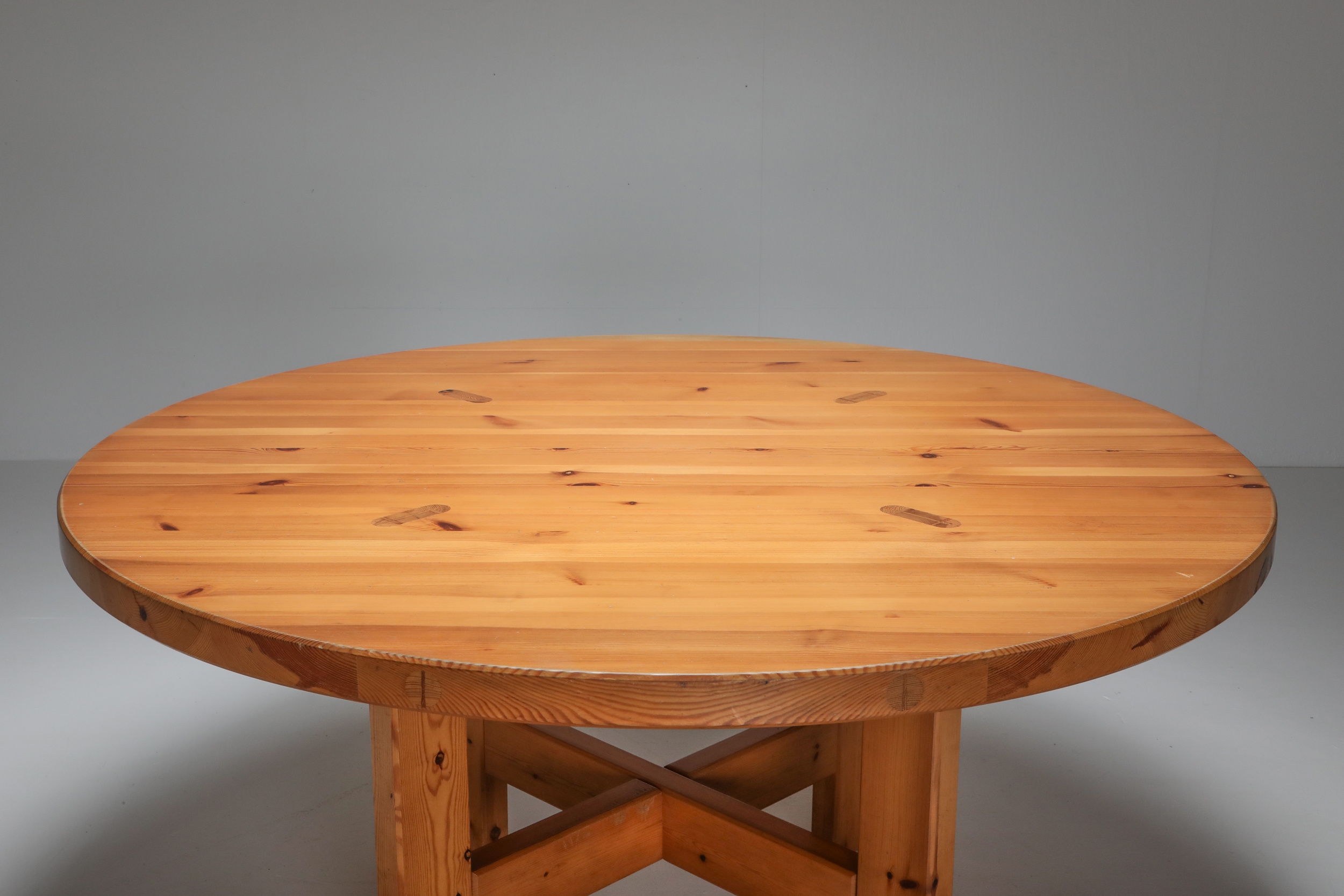 Roland Wilhelmsson Solid Pine Dining Table for Karl Anderson & Söner, Sweden - 1960's