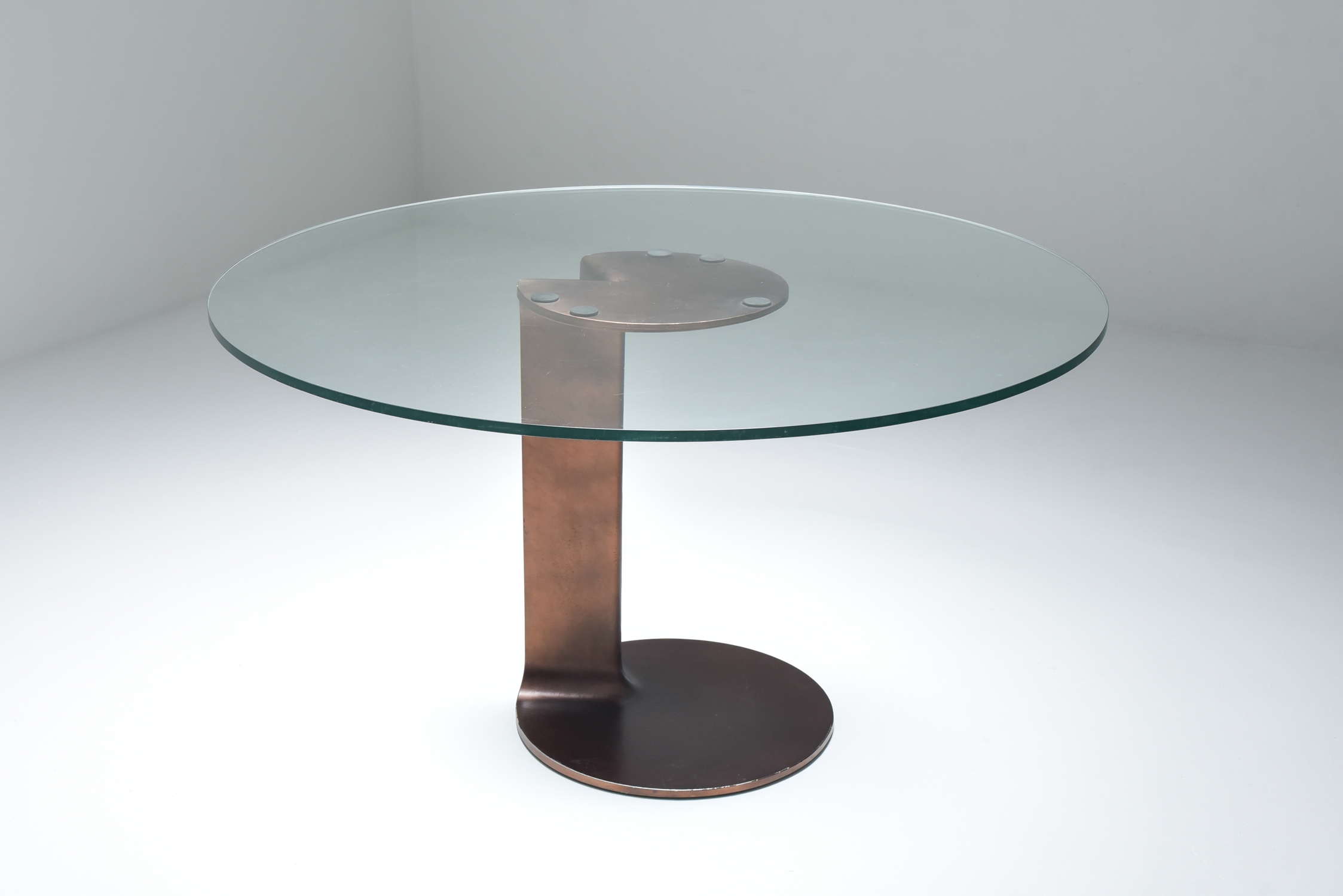 Afra & Tobia Scarpa bronze table TL59 - 1975