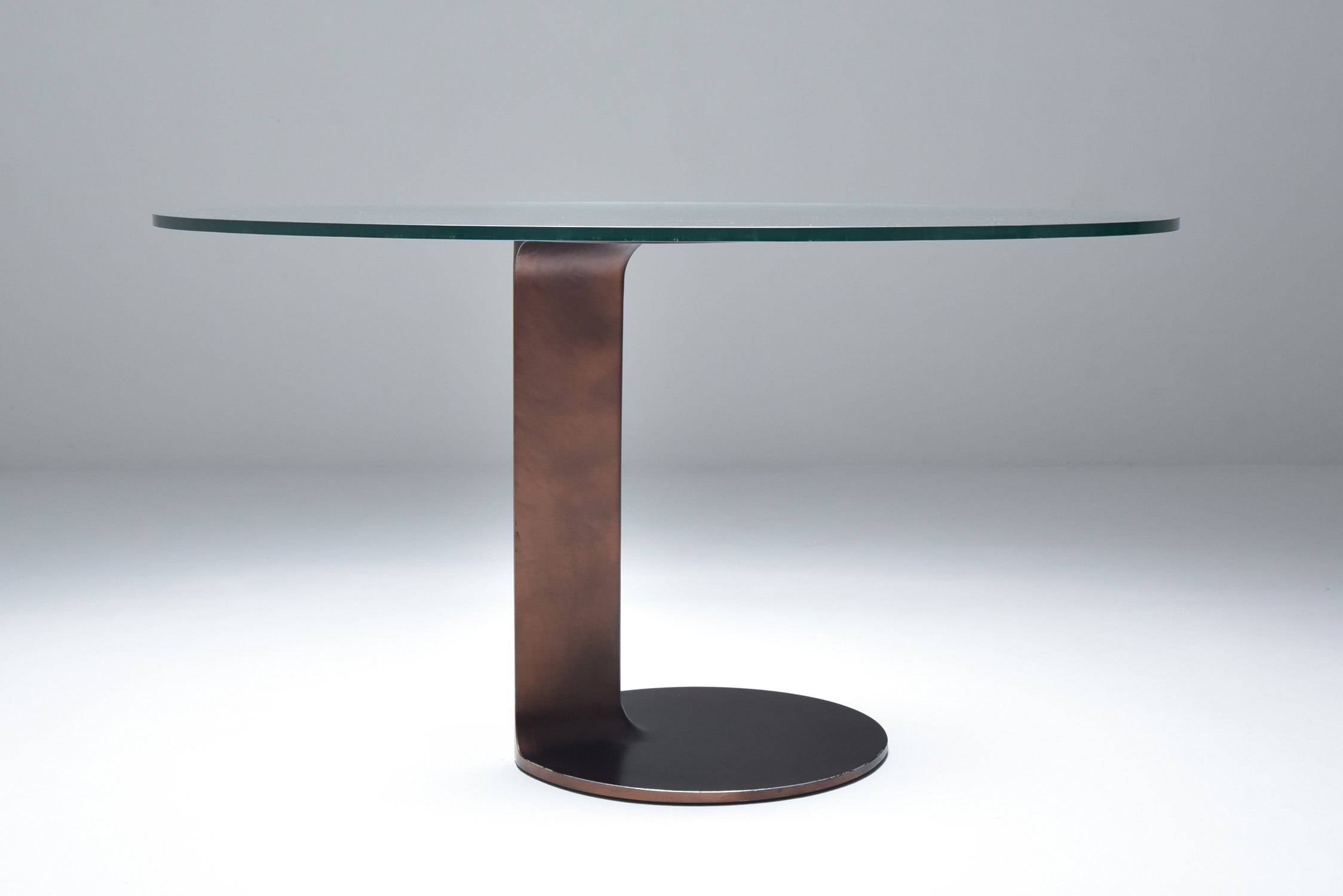 Afra & Tobia Scarpa bronze table TL59 - 1975