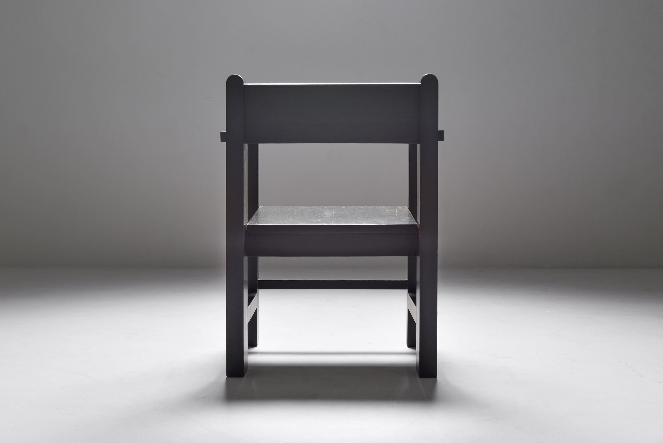Dutch modernist pair of armchairs by Gerard Wijnen - 1950s