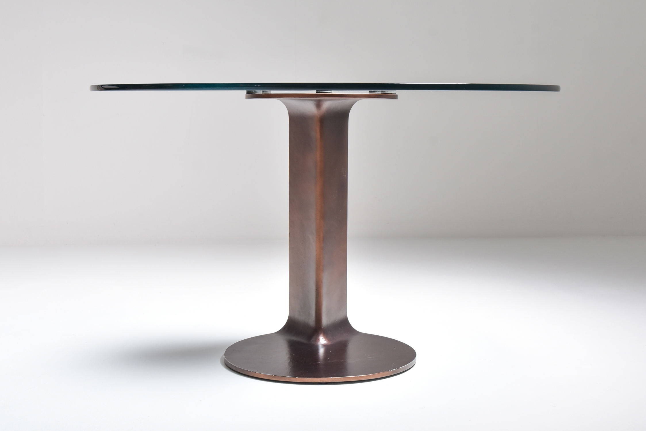 Afra & Tobia Scarpa bronze table TL59 - 1975