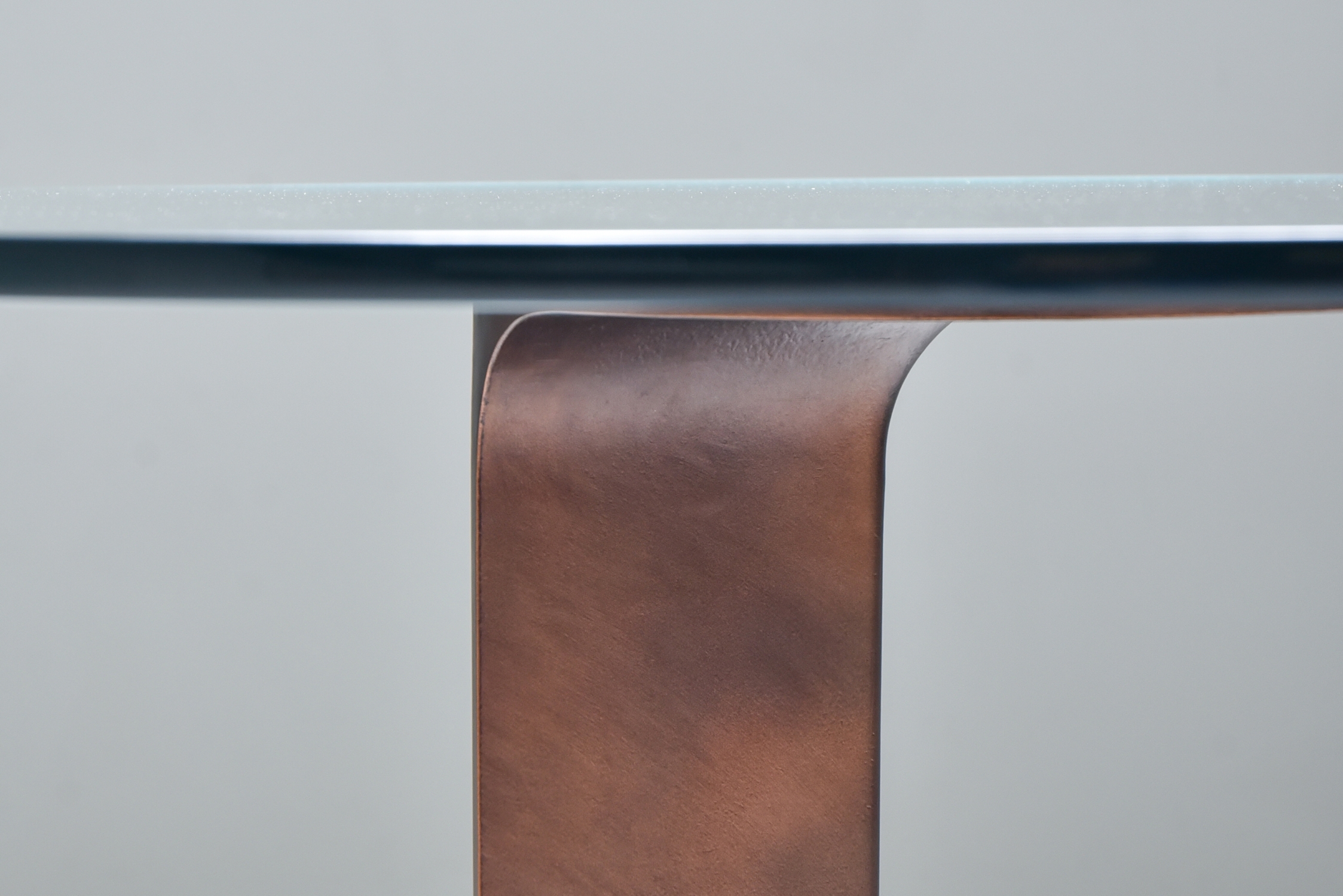 Afra & Tobia Scarpa bronze table TL59 - 1975